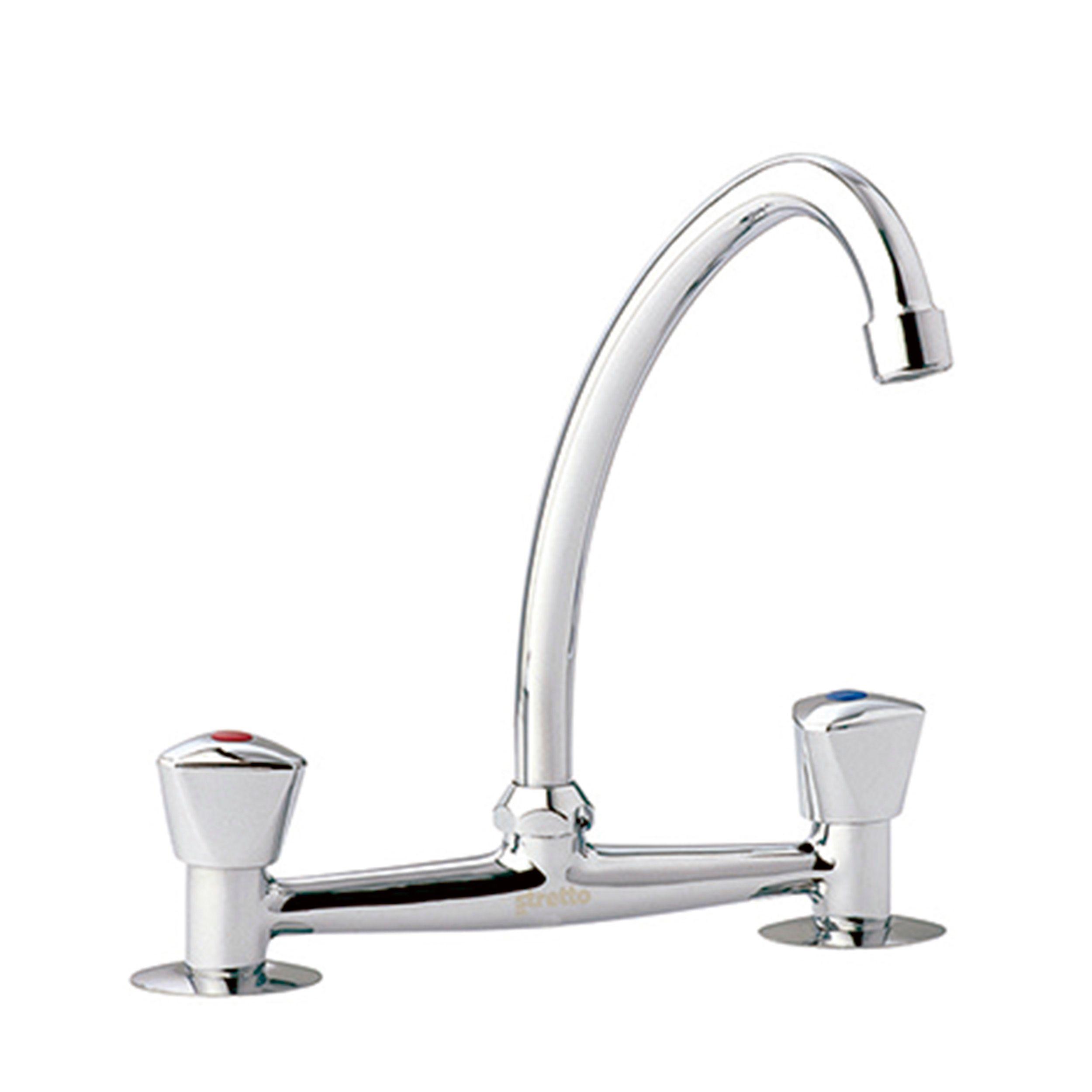 Combinación Lavaplatos 8" Tévere Cromo-0