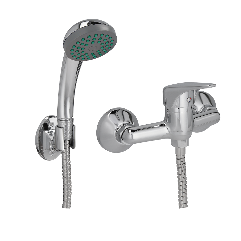 Monomando Ducha Piero Cromo-0