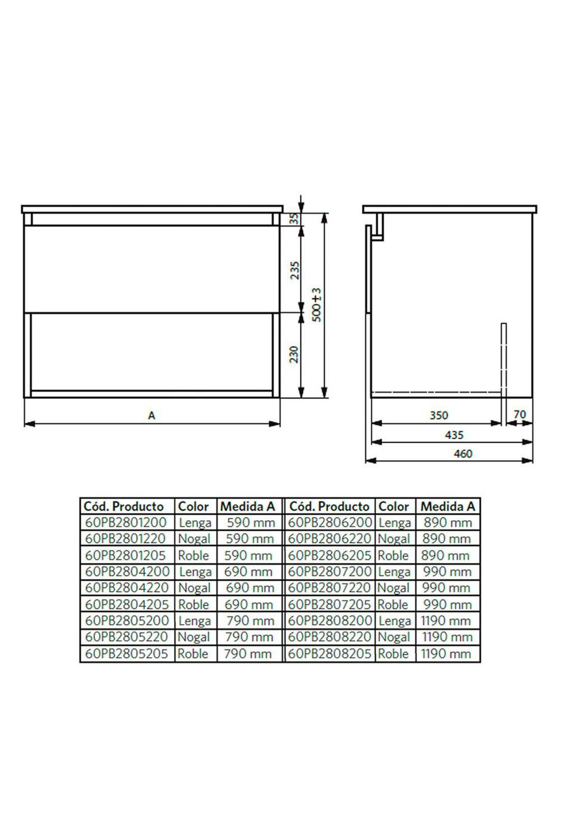Mueble Vanitorio Completo Belle-4