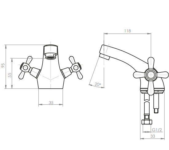 Monoblock Lavatorio Mossini Cruz-5