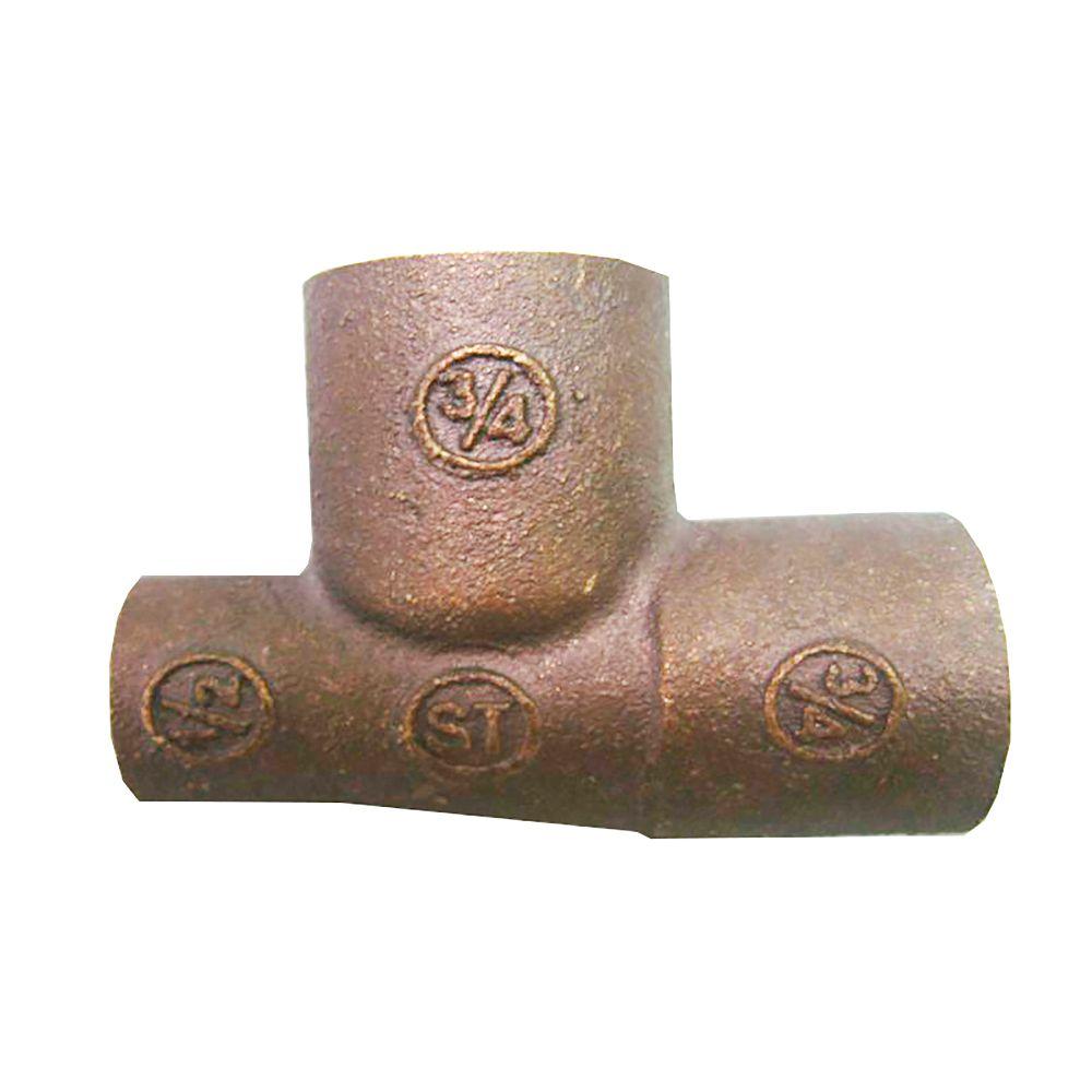 Tee para Agua So 3/4 X 1/2 X 3/4-0