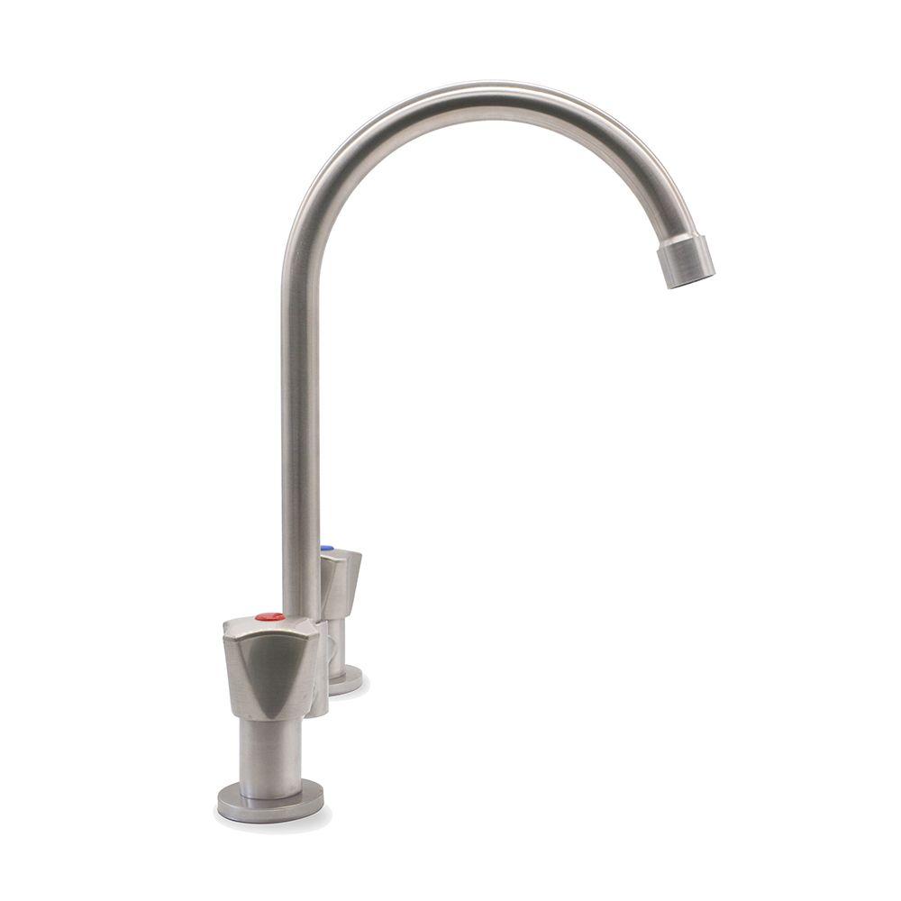 Combinación Lavaplatos 8" Delia Inox Satinado-3