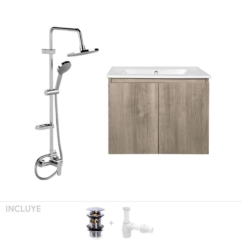 Pack Baño Galicia | Mueble + Columna Ducha-0