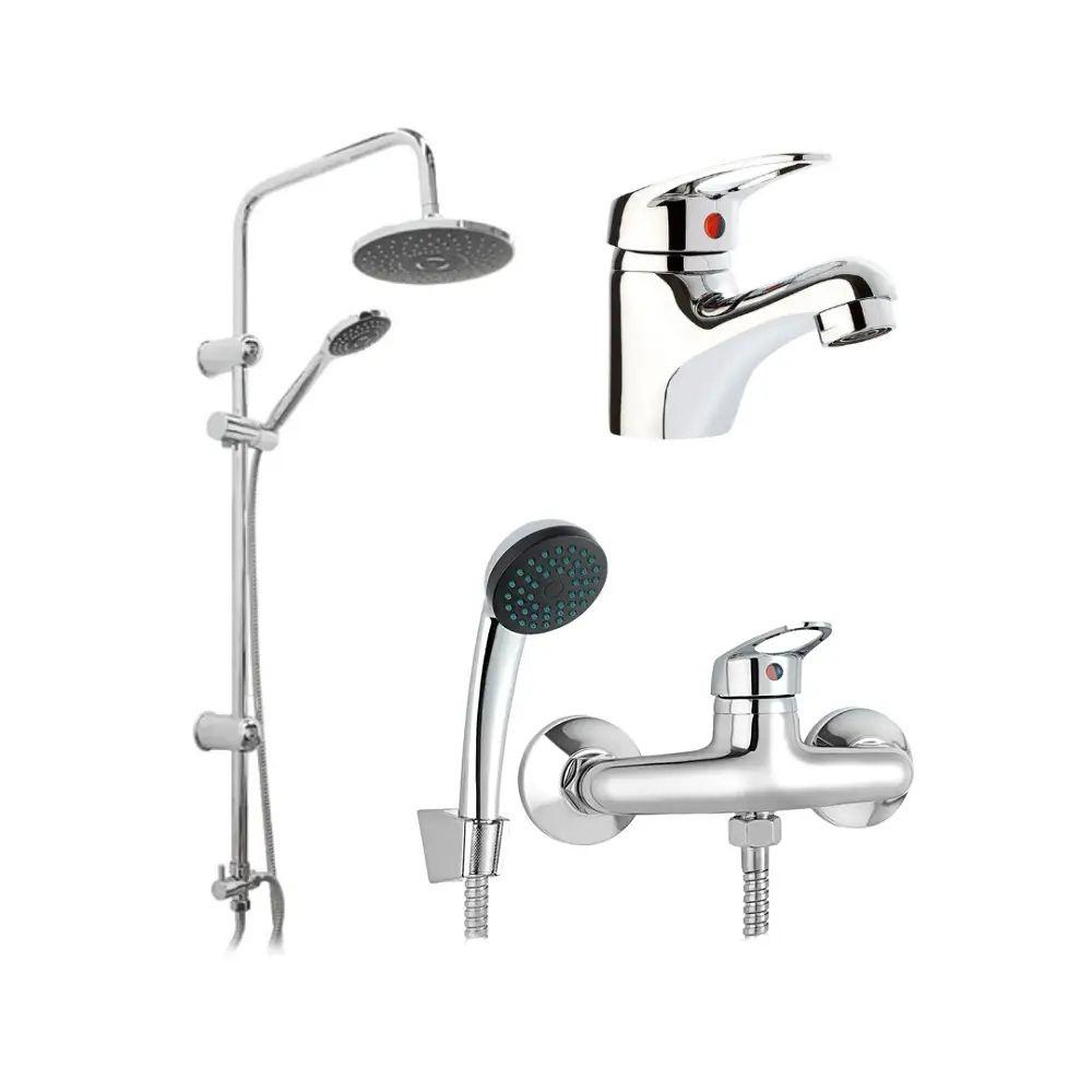 Pack Baño Casablanca | Griferías + Columna Ducha-4