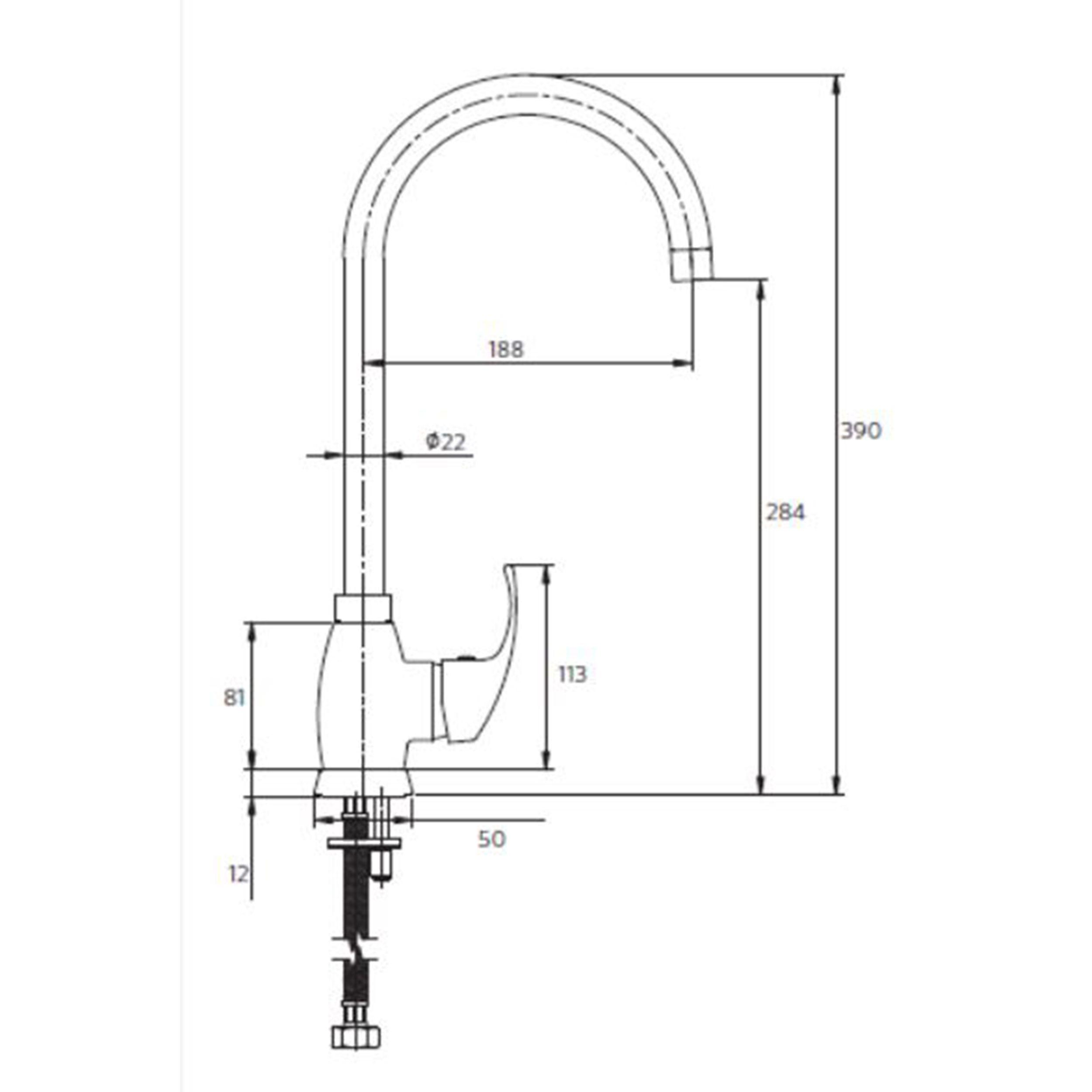 Monomando Lavaplato vertical New Standard-5