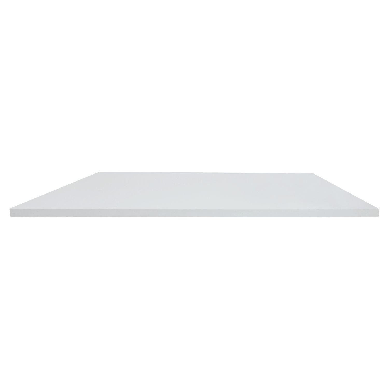 Cubierta MDF 80x46, Color Blanco,-1