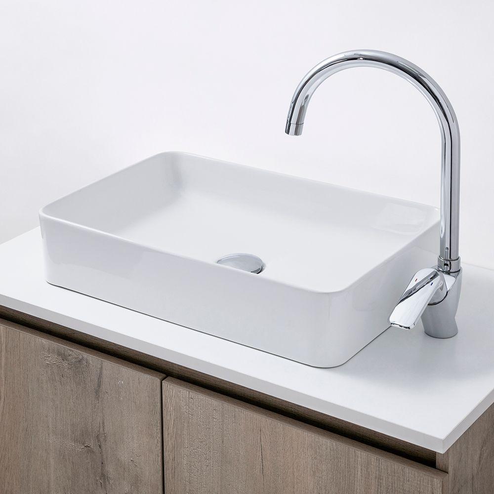 Cubierta MDF 80x46, Color Blanco,-2