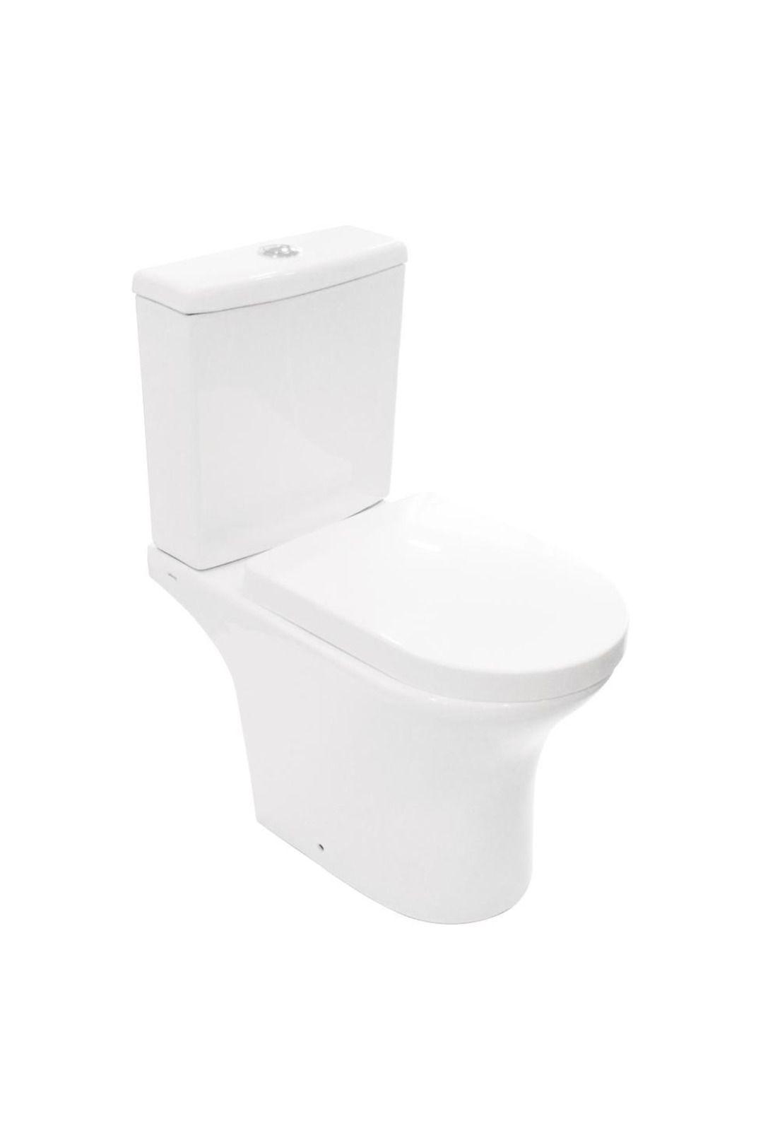 Sanitario Wc Completo New Atos - Descarga a Muro (Horizontal)-4