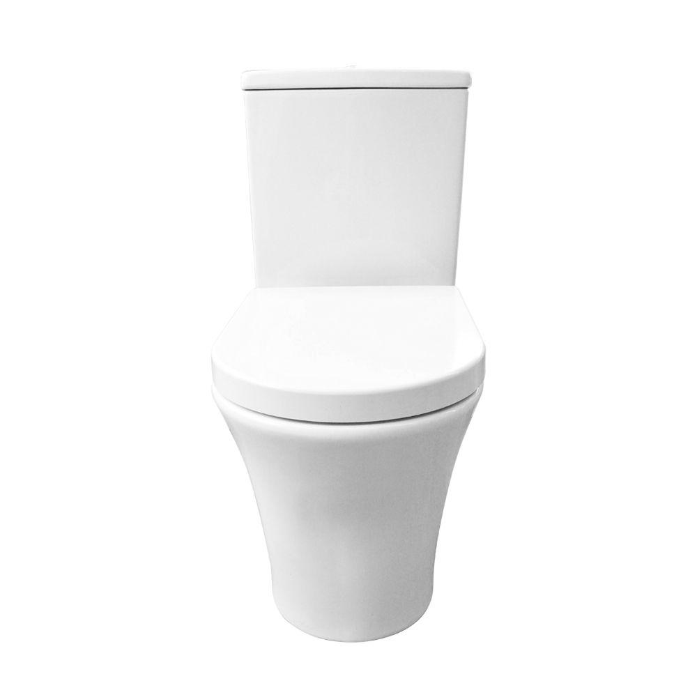 Sanitario Wc Completo New Atos - Descarga a Muro (Horizontal)-3