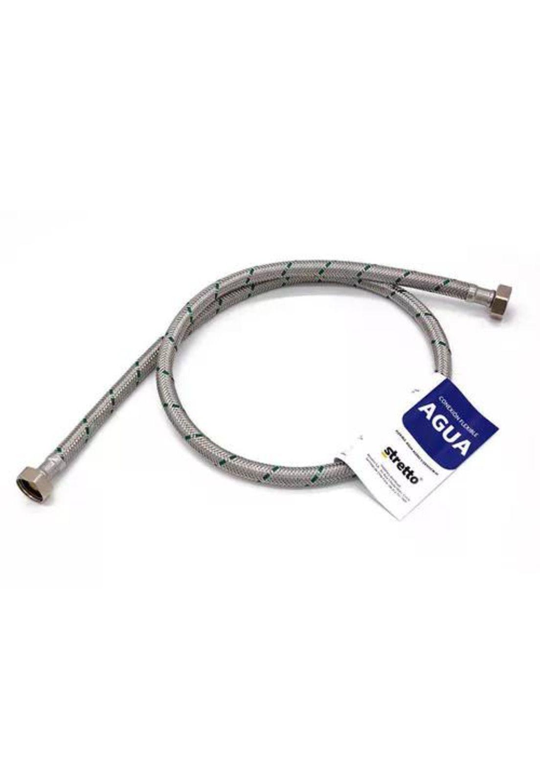 Flexible para Agua Metálico Hi-Hi 1/2 100cm-0