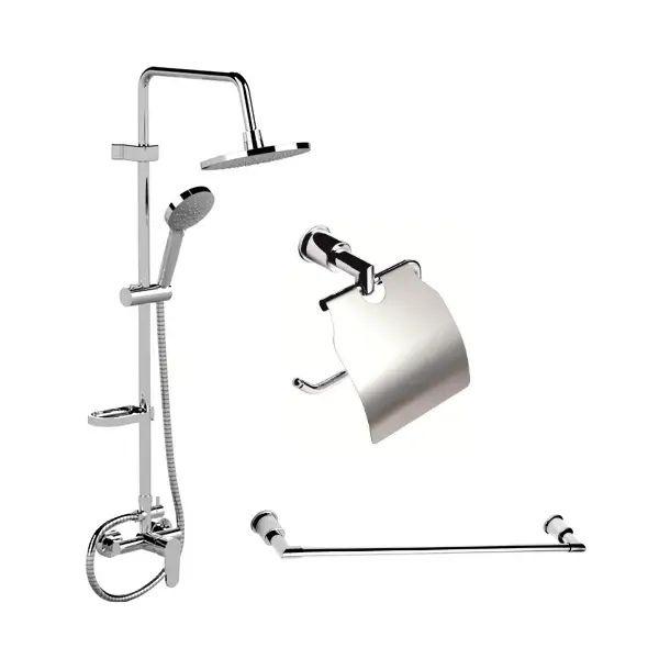 Pack Baño Laredo | Accesorios + Columna Ducha-4