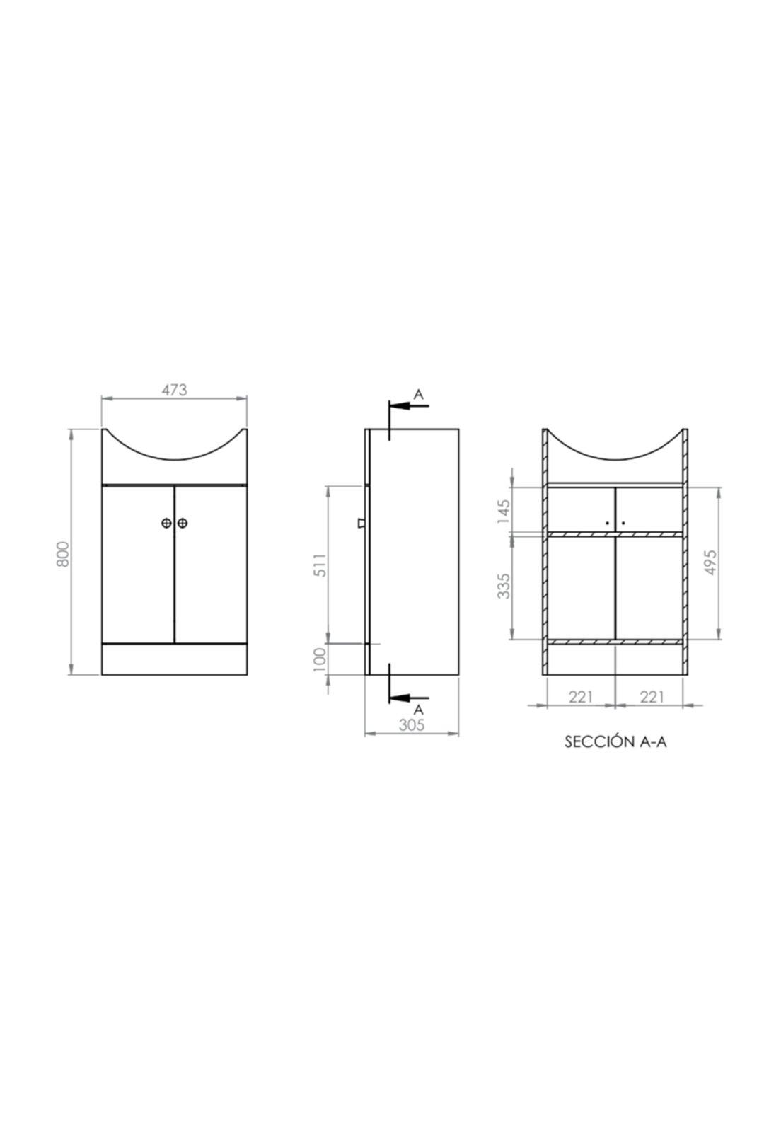 Mueble Vanitorio Completo Marie-4