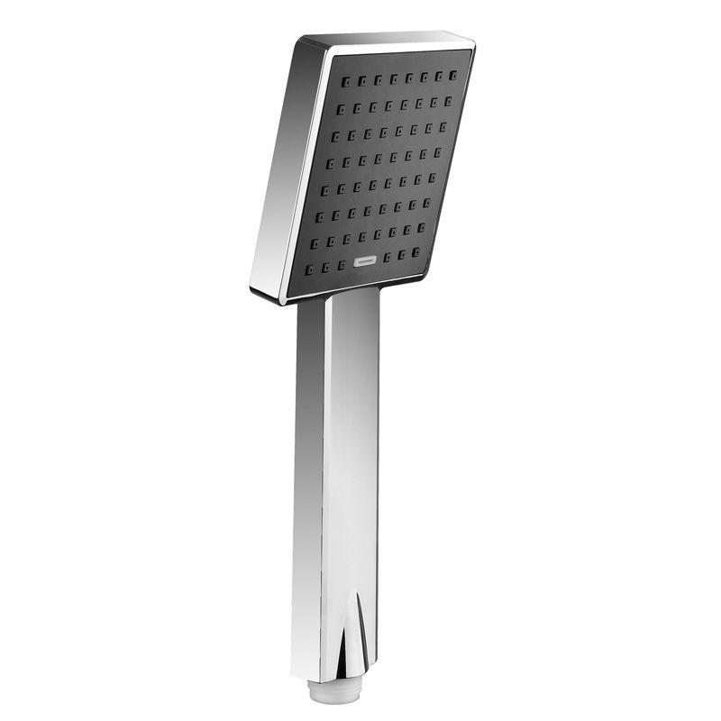Maneral Ducha Cuadrado Cromo/Blanco-1