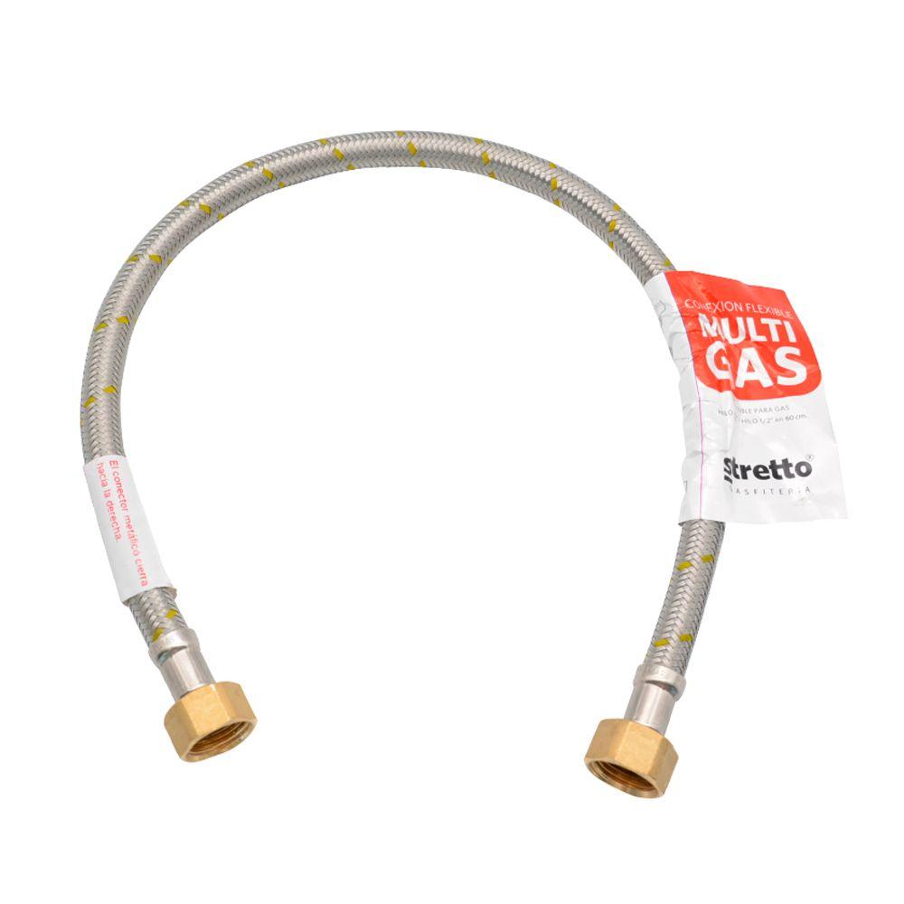 Flexible para Gas HI-HI 1/2x3/8 en 100 cm S/Bolsa-4