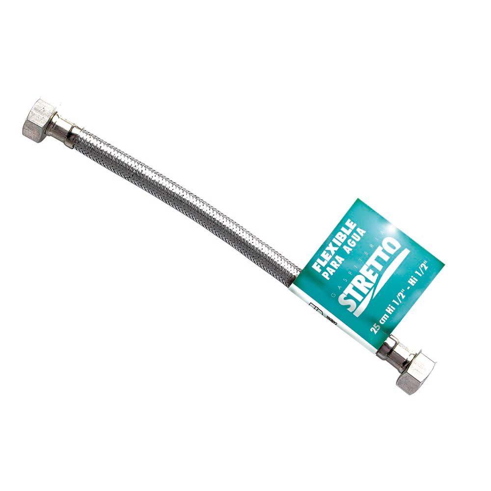 Flexible para Agua Metálico Hi-Hi 1/2 35cm-2