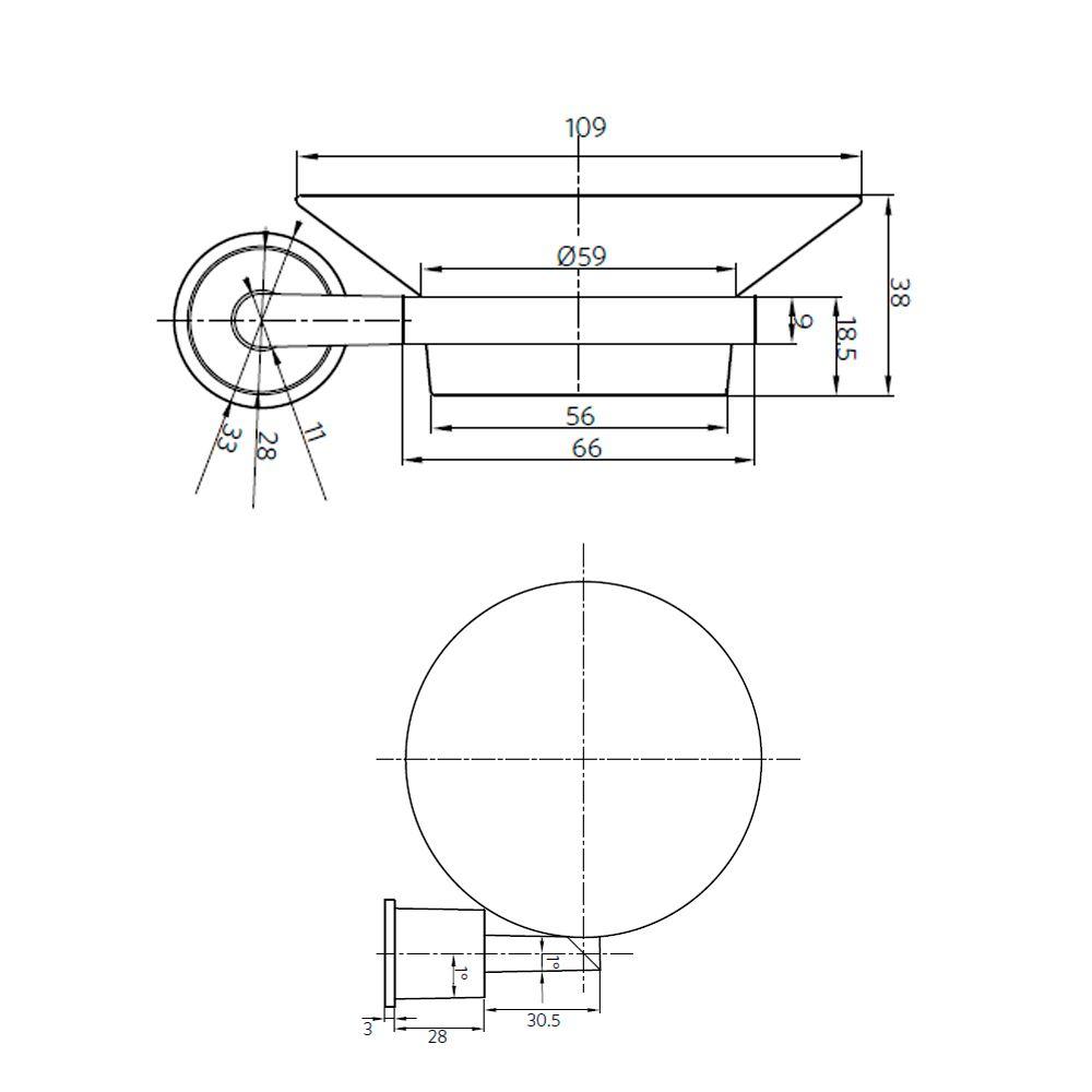 Porta Jabon SL-3