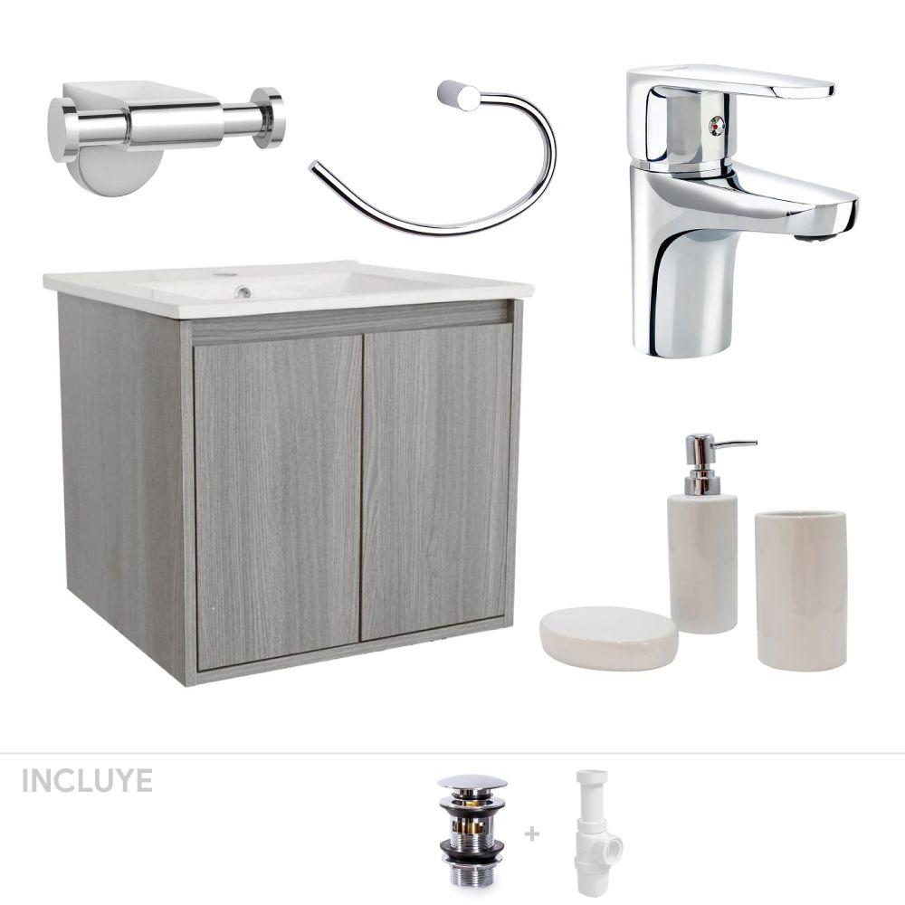 Pack Baño Casual | Mueble + Grifería + Accesorios-7