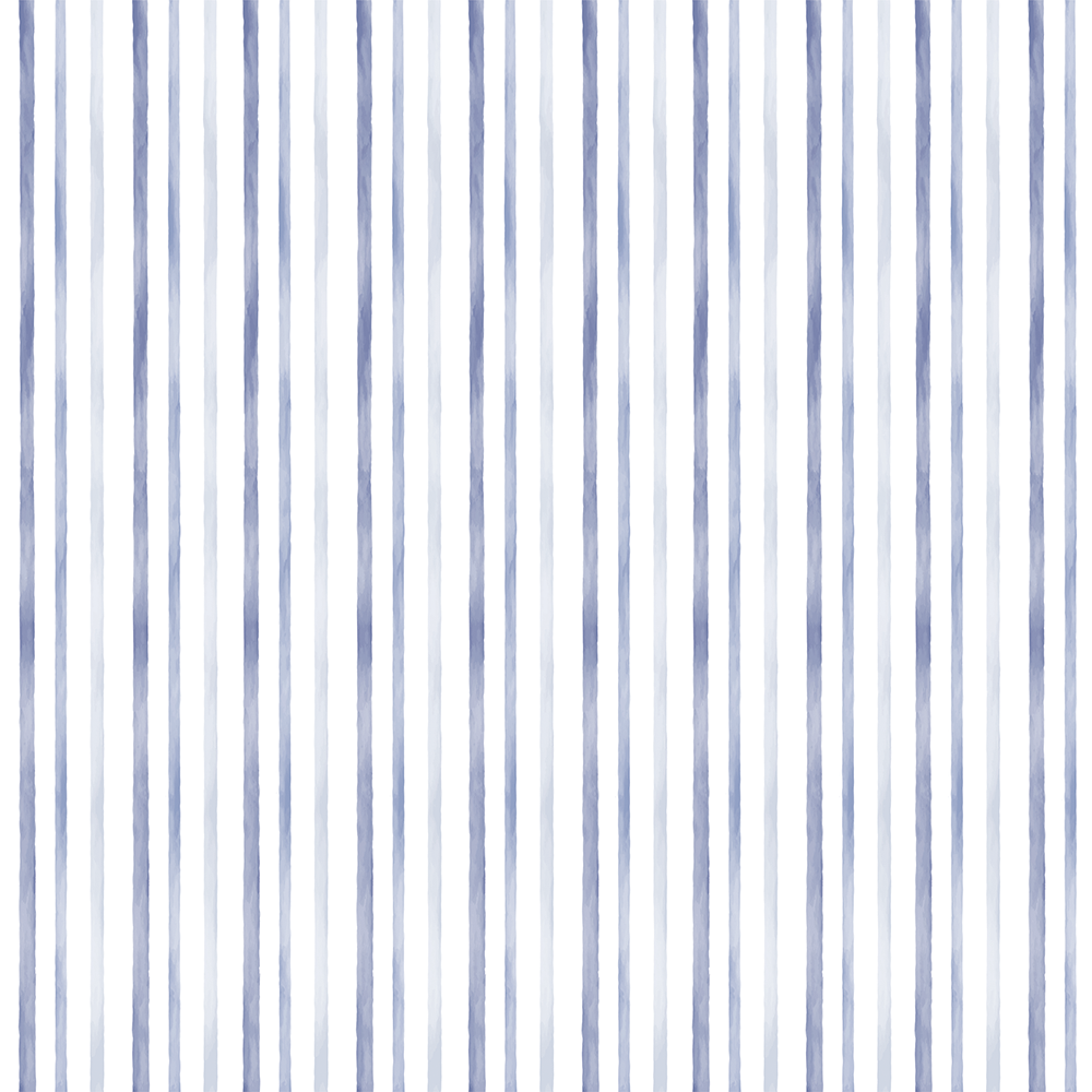 Cortina de Baño Cortinas Lineas Verticales Acuarela Azul-3