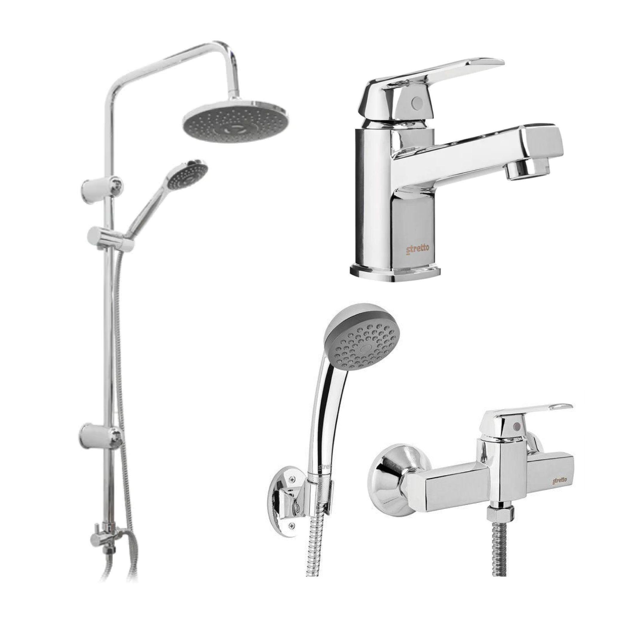 Pack Baño Cádiz | Griferías + Columna Ducha-4