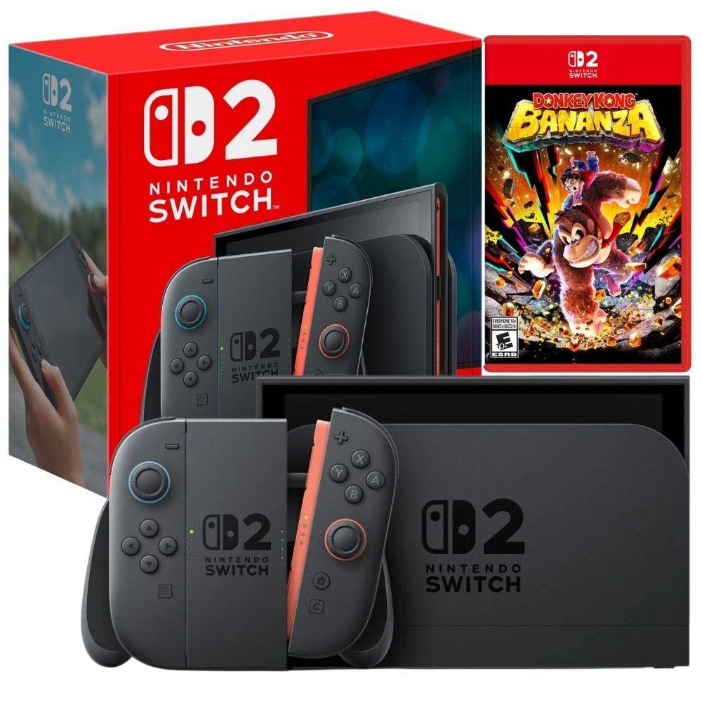 Consola Bundle Nintendo Switch 2 + Donkey Kong Bananza SW2-0