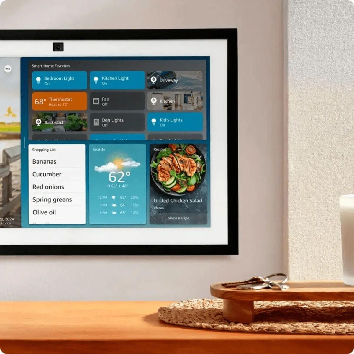 Amazon Echo Show 15 Full HD 15" Pantalla Inteligente con Fire TV y Alexa - Negro-2