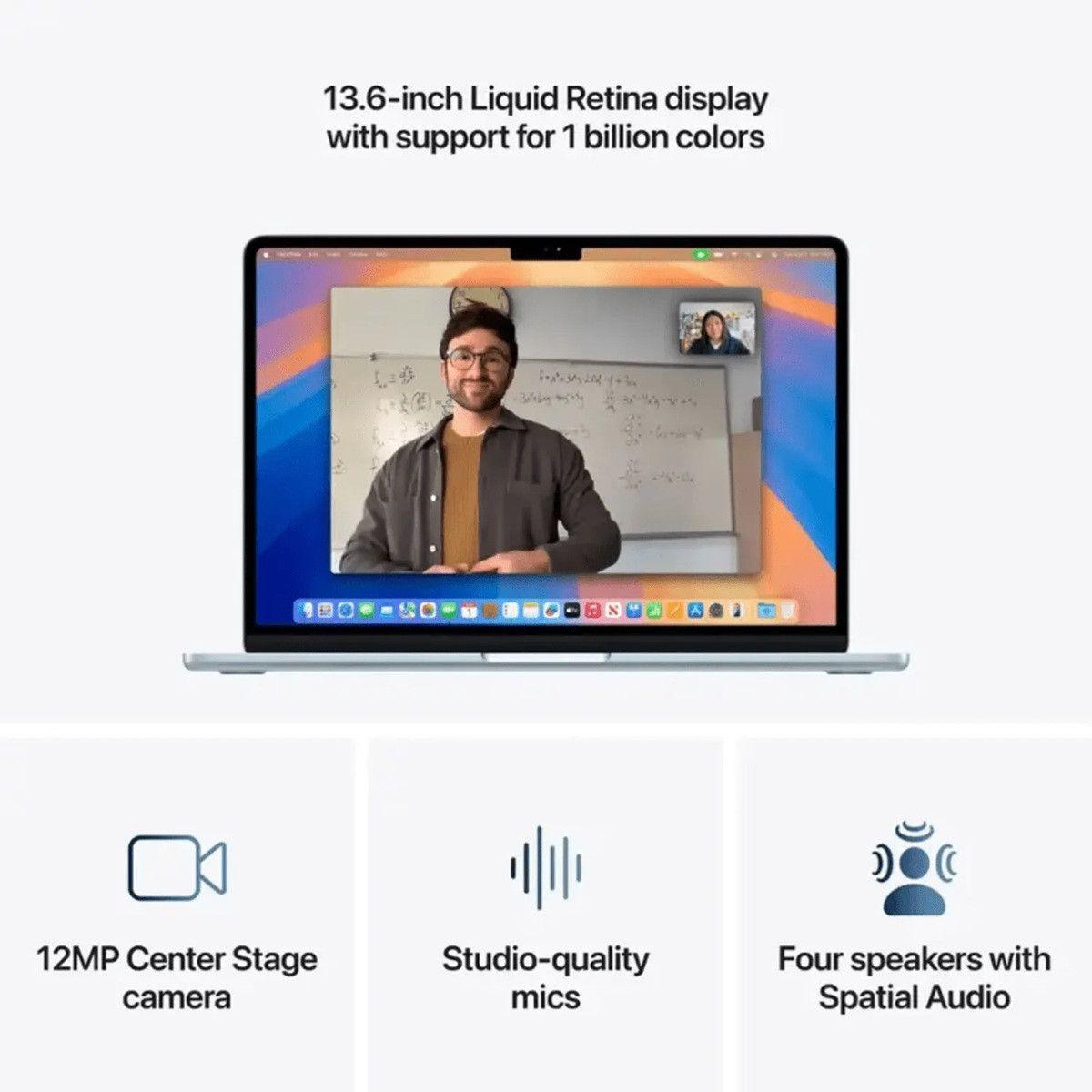 MacBook Air 15" M4 Sky Blue 16GB/256GB-5