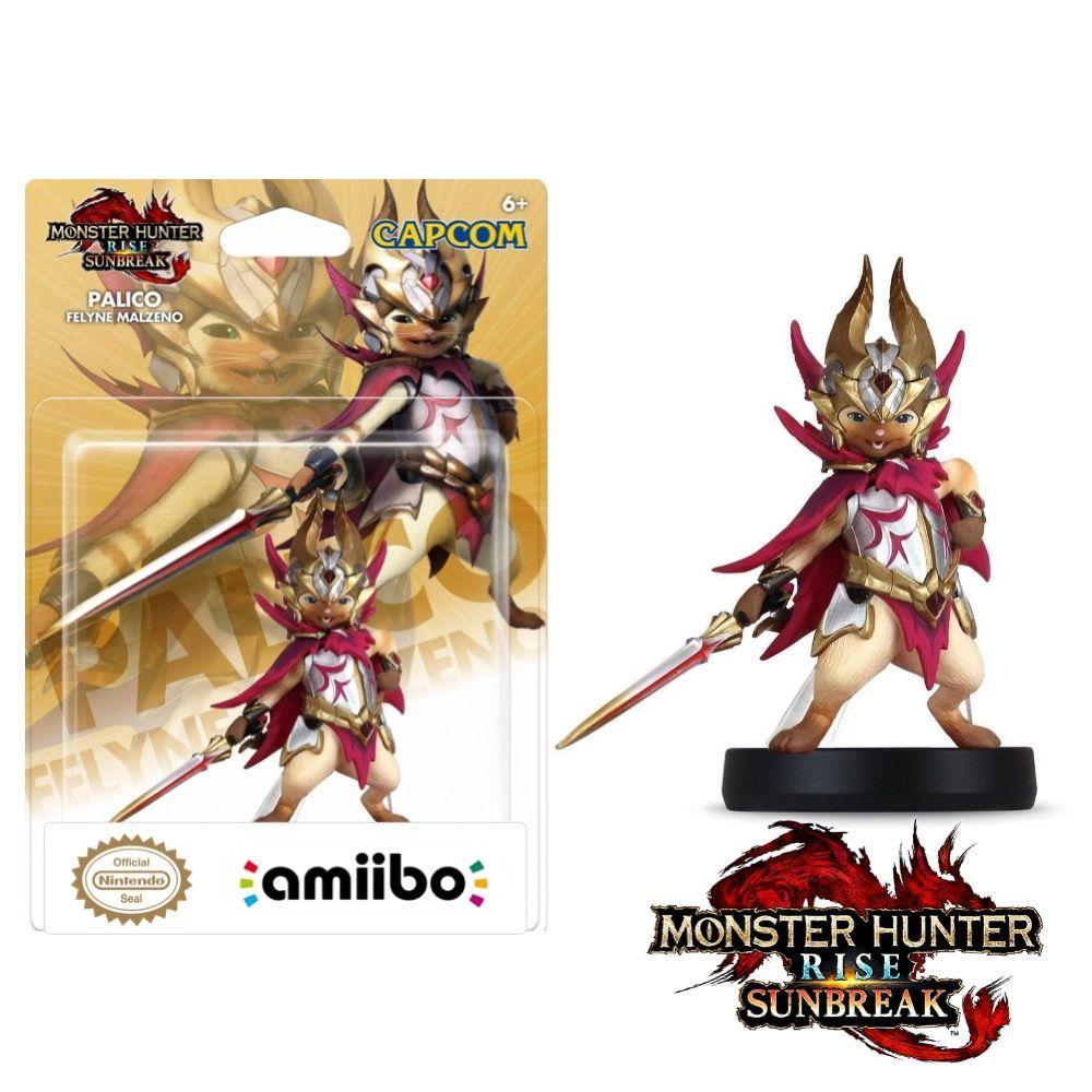 Amiibo Palico Monster Hunter Rise Sunbreak Nintendo-2