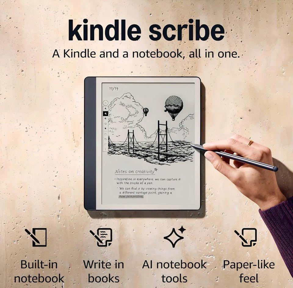 Amazon Kindle Scribe 64 Gb 2024 Premium Pen Color Jade-3