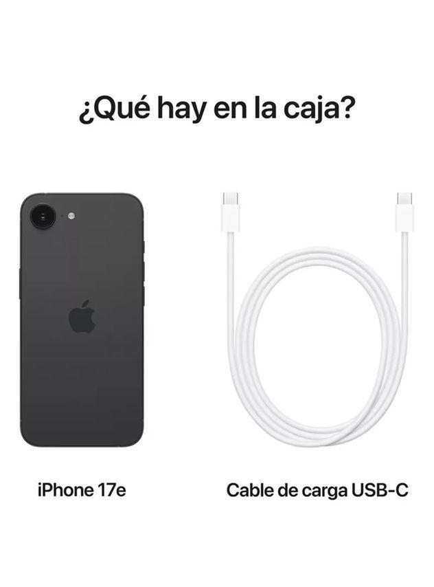 Iphone 17e 256 GB Negro (Solo compatible con Esim)-2
