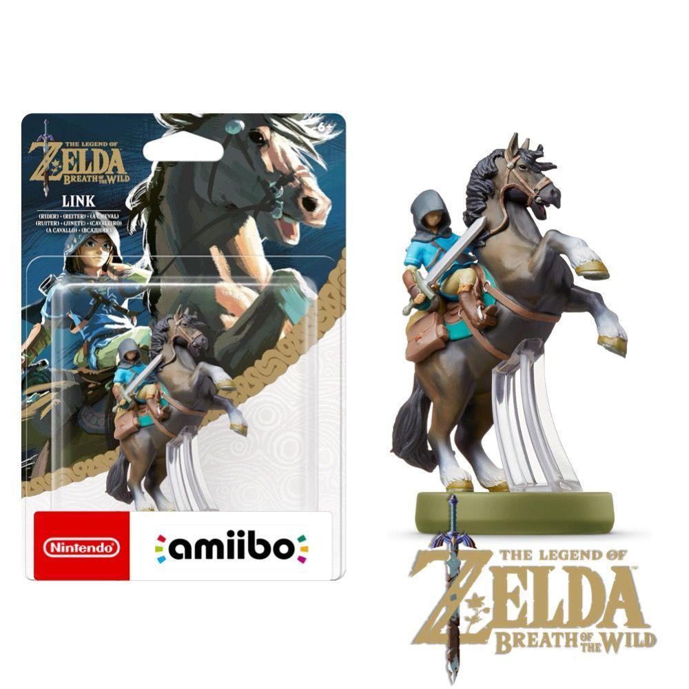 Amiibo Link a Caballo Zelda Breath Of The Wild Nintendo-2