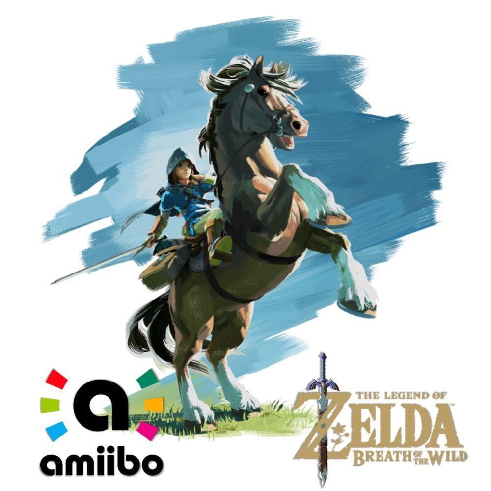 Amiibo Link a Caballo Zelda Breath Of The Wild Nintendo-3