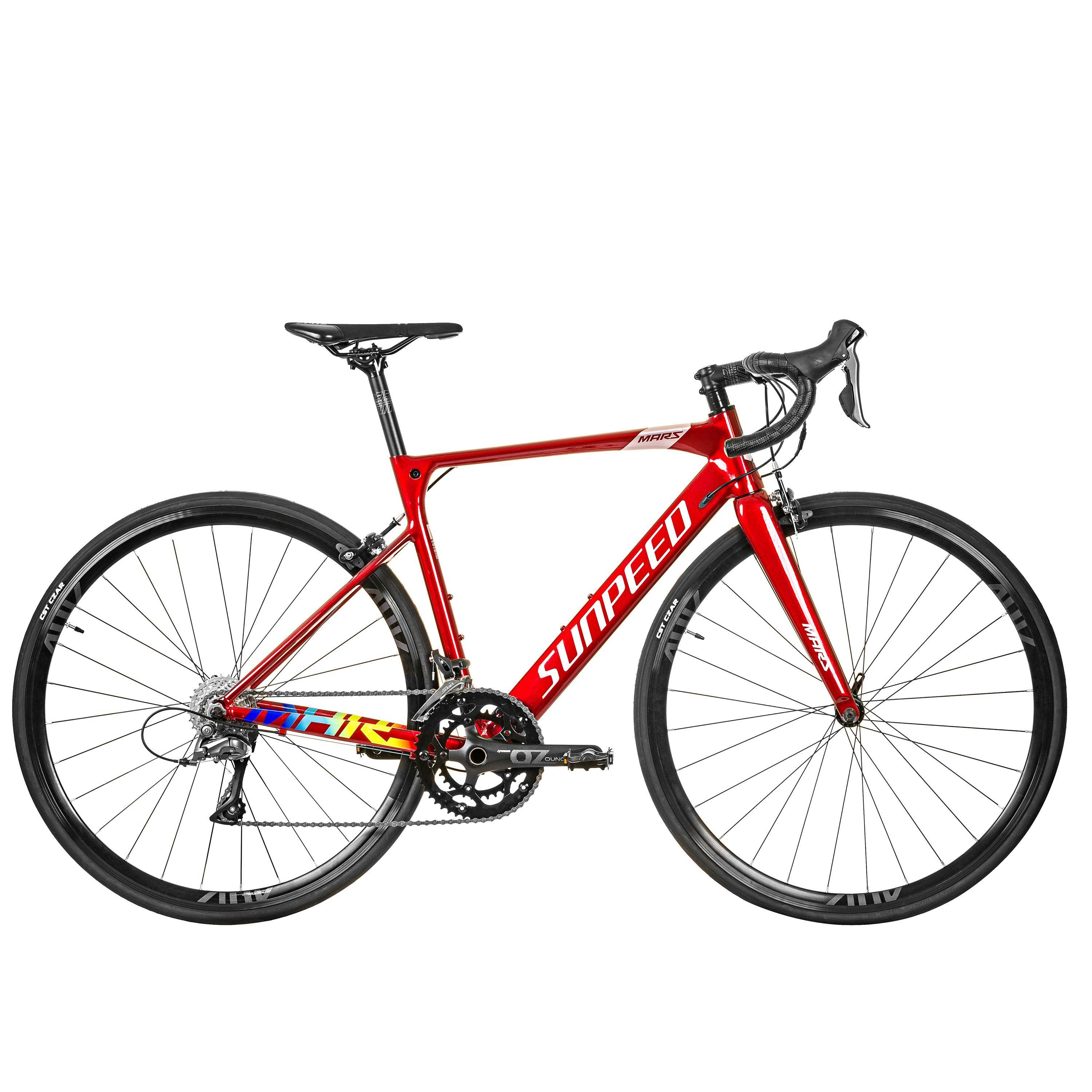 Bicicleta Sunpeed MARS roja -0