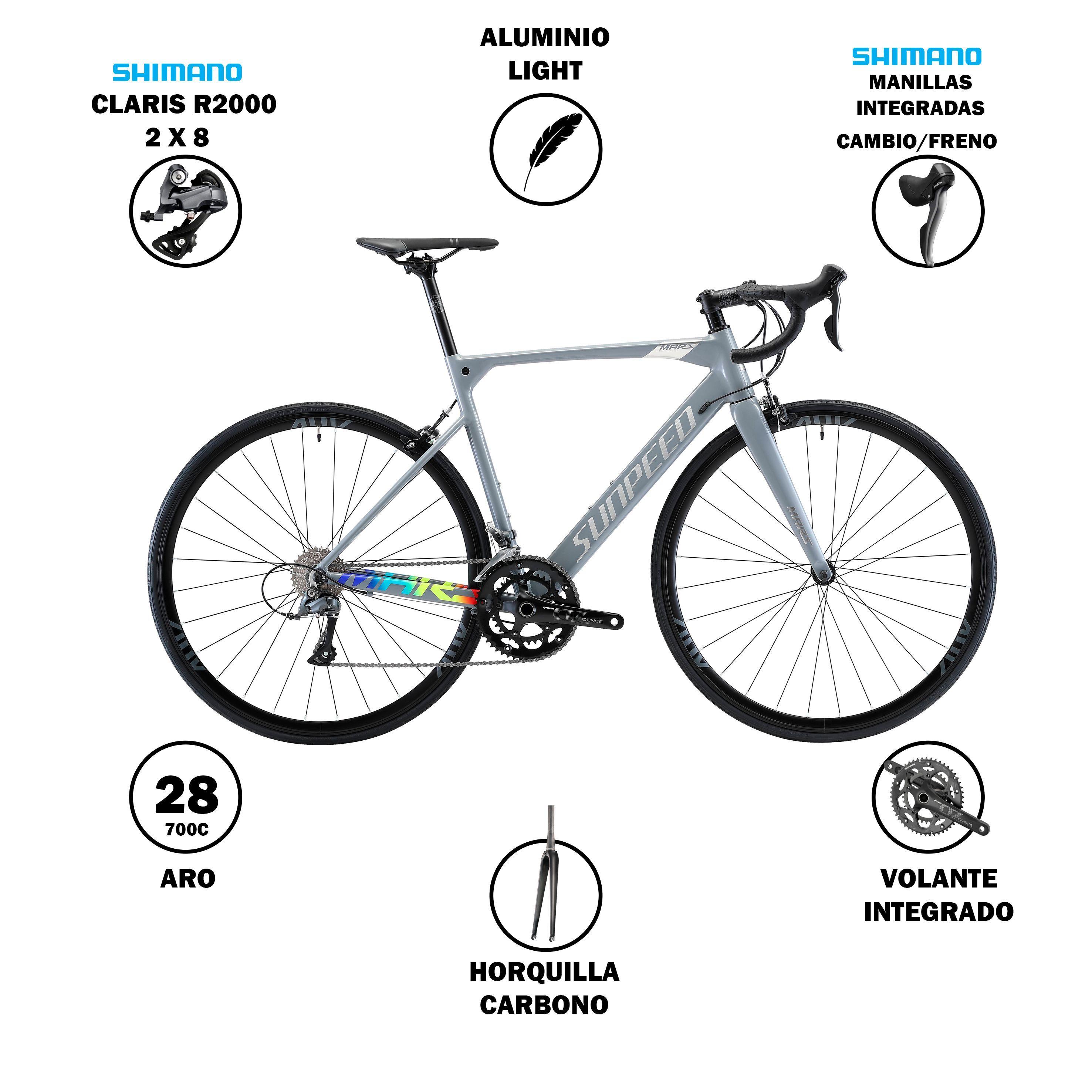 Bicicleta Sunpeed MARS gris-1