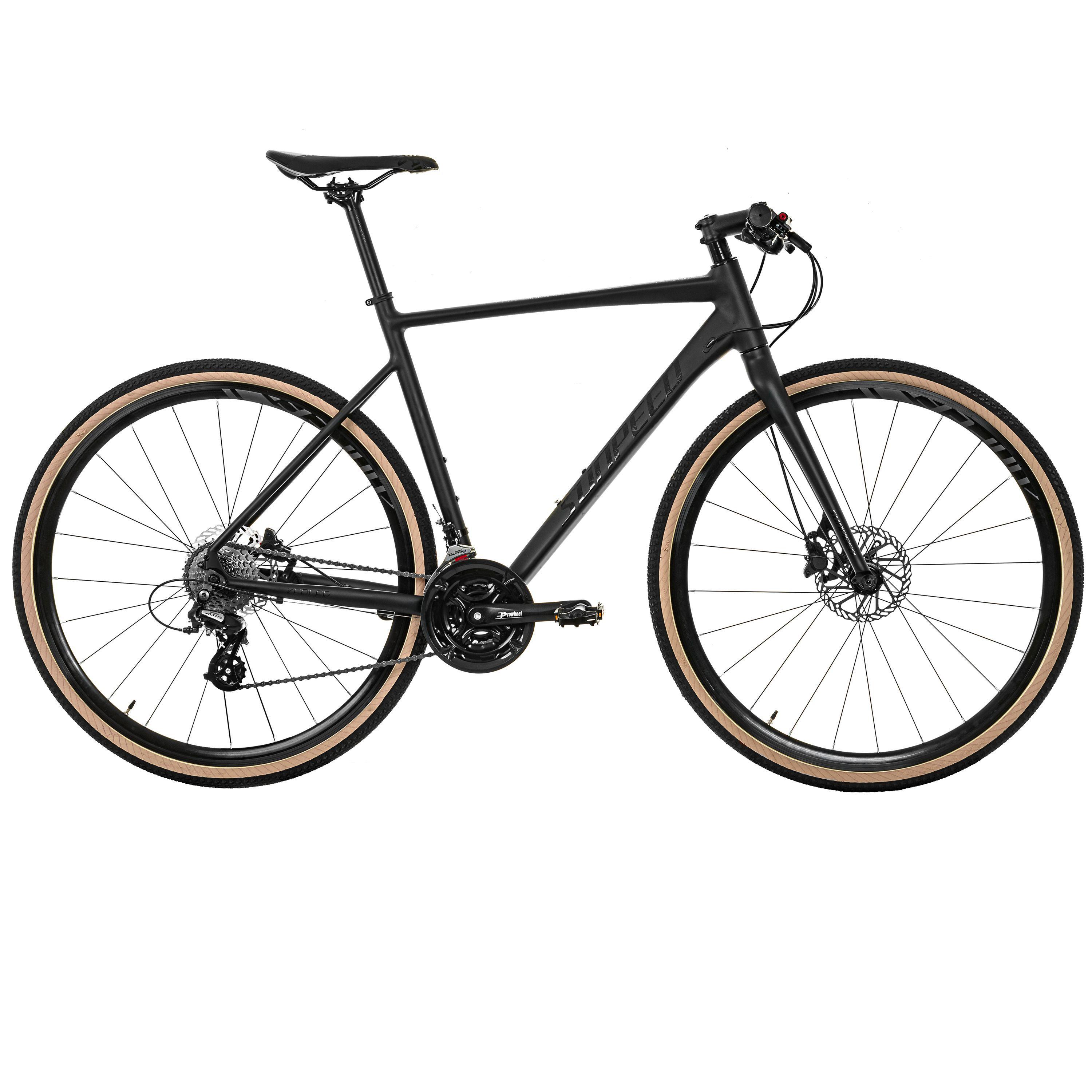 Bicicleta Sunpeed Kepler Híbrida negra -0