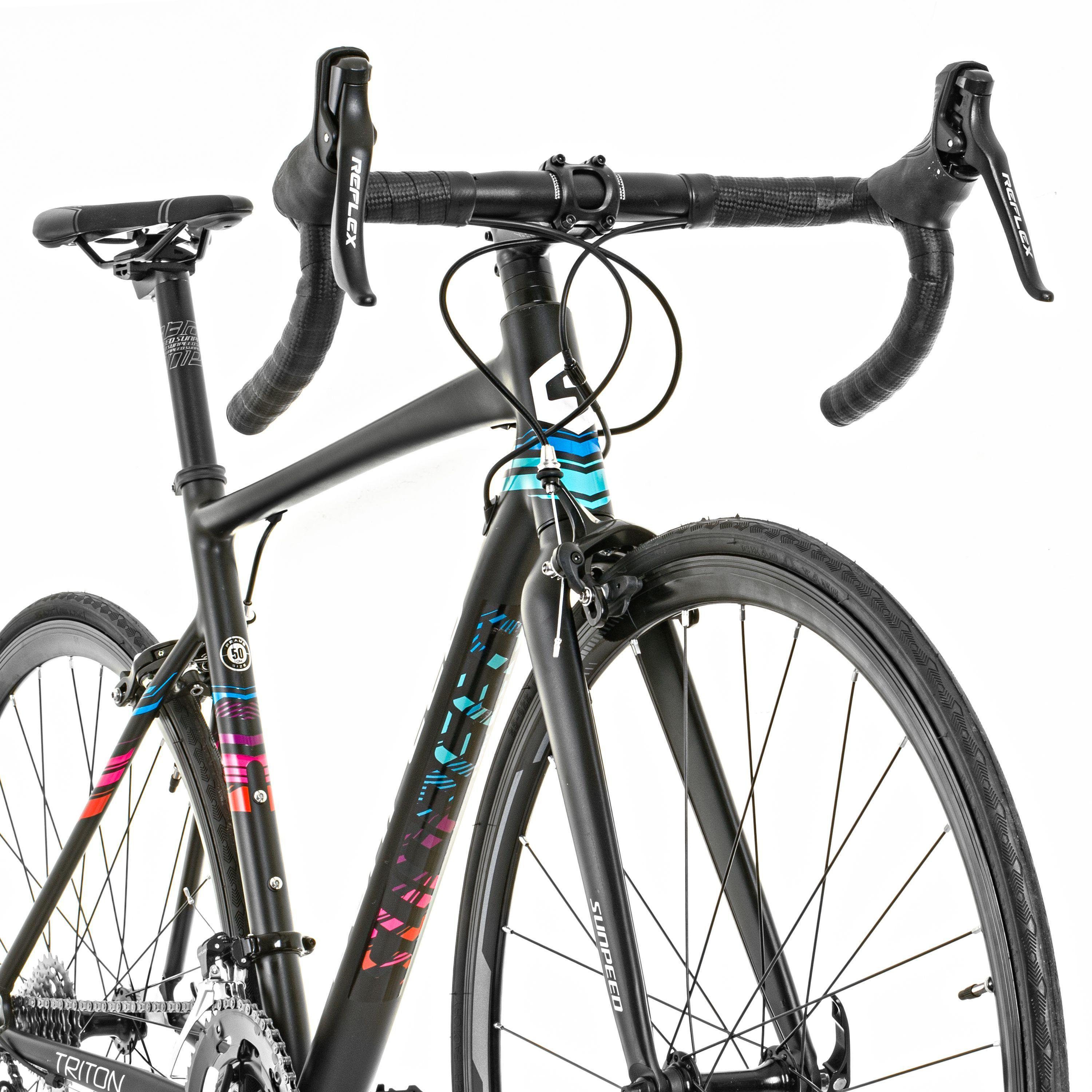 Bicicleta Sunpeed Ruta Triton Negra-3