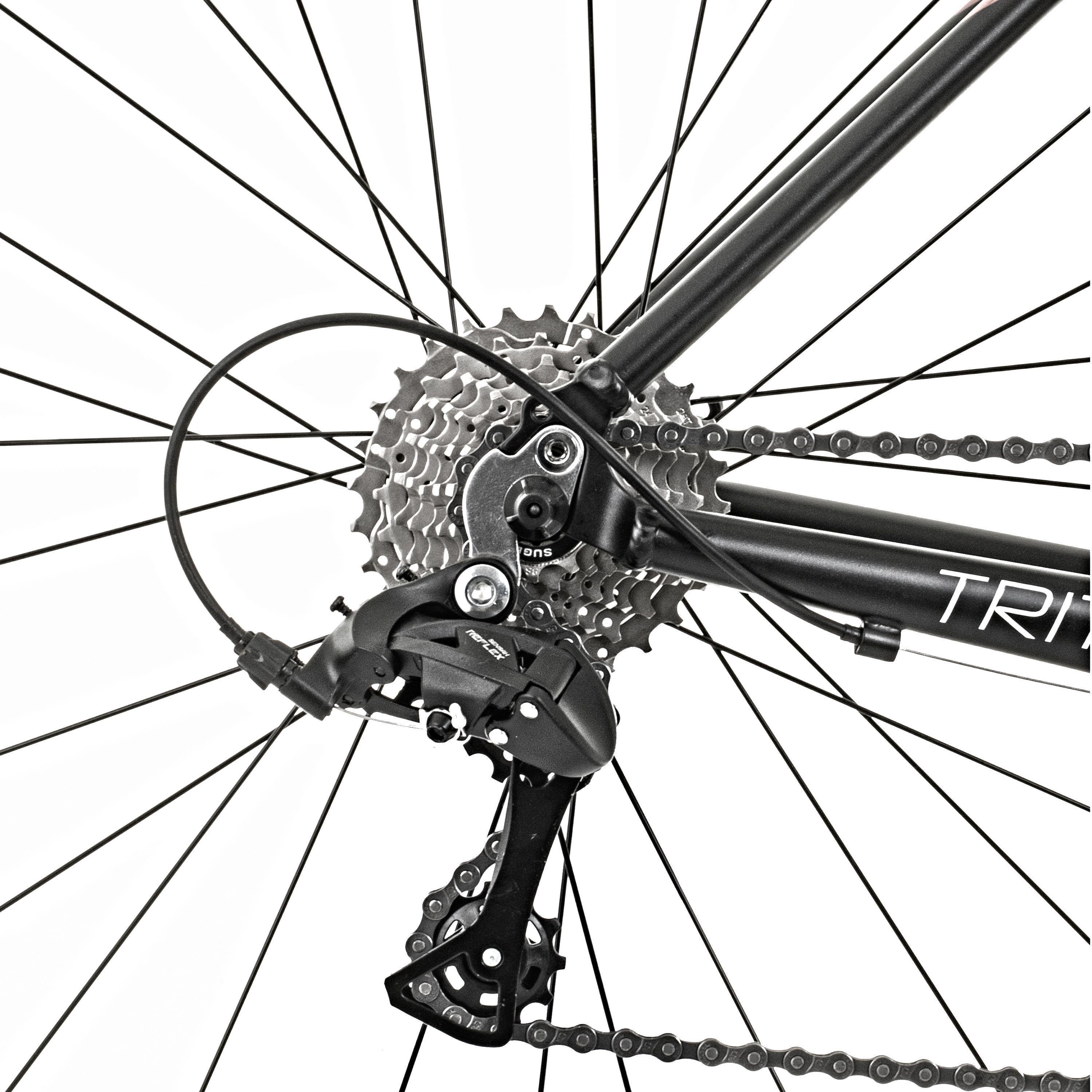 Bicicleta Sunpeed Ruta Triton Negra-5