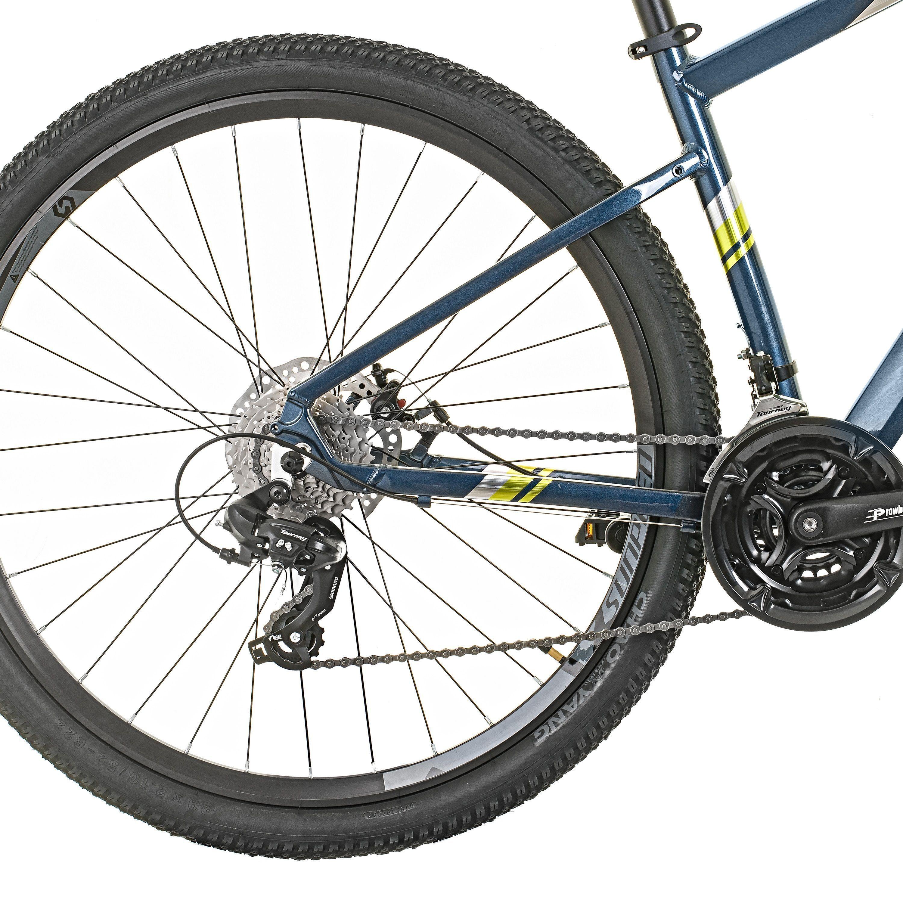 Bicicleta Sunpeed Zero Aro 29 Azul Amarillo-4