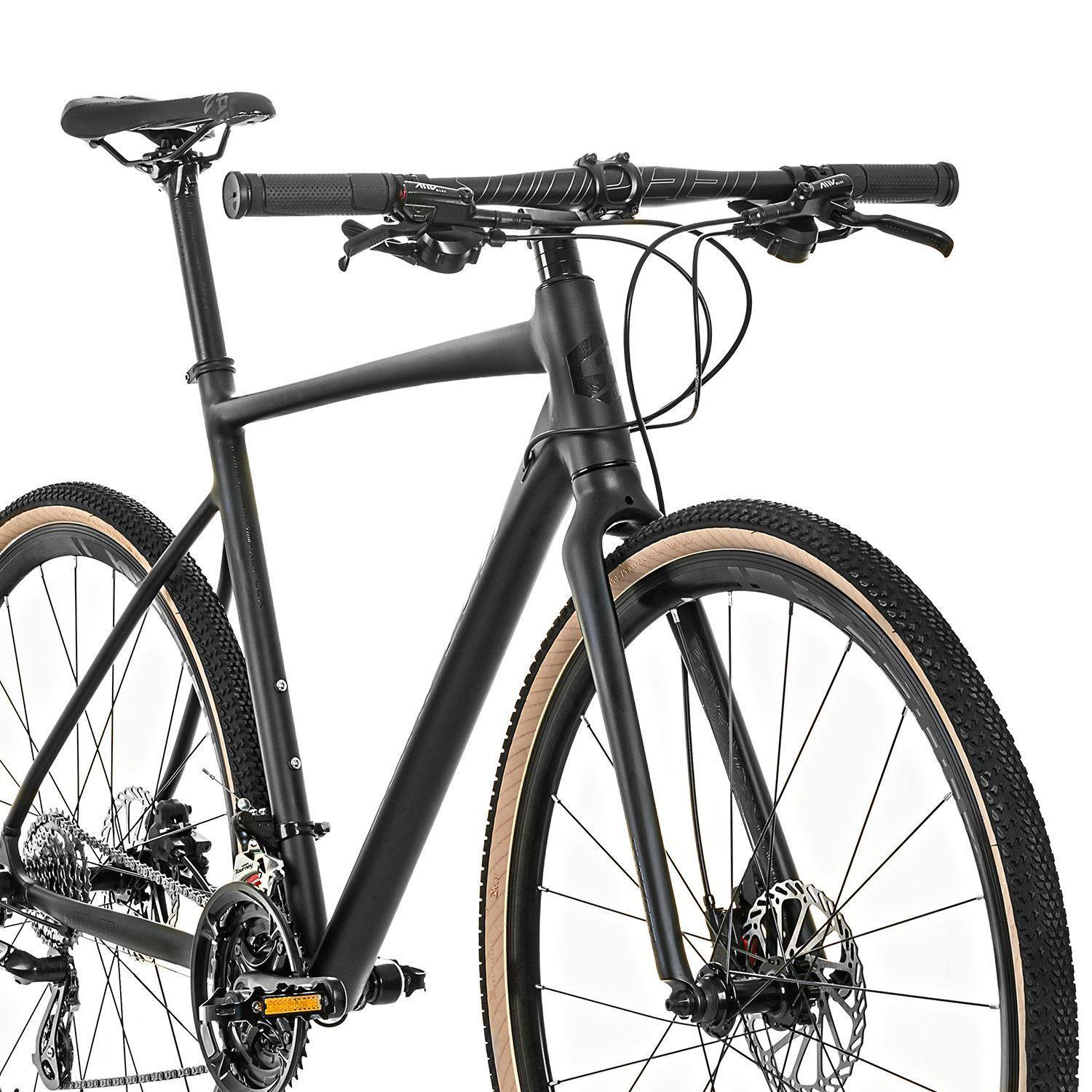 Bicicleta Híbrida Gravel Kepler MT200 negra -0