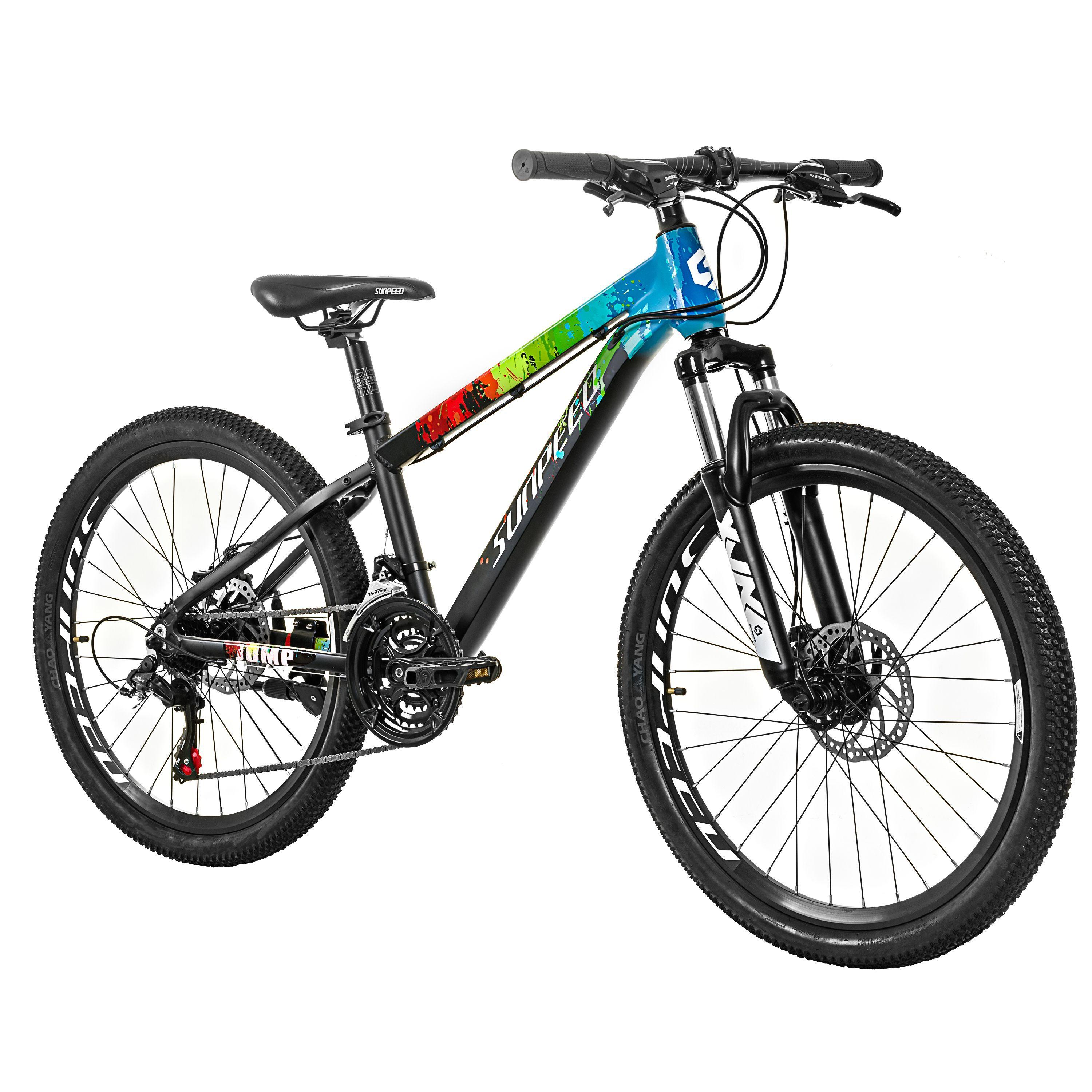 Bicicleta Sunpeed Jump Aro 24 Negra-1