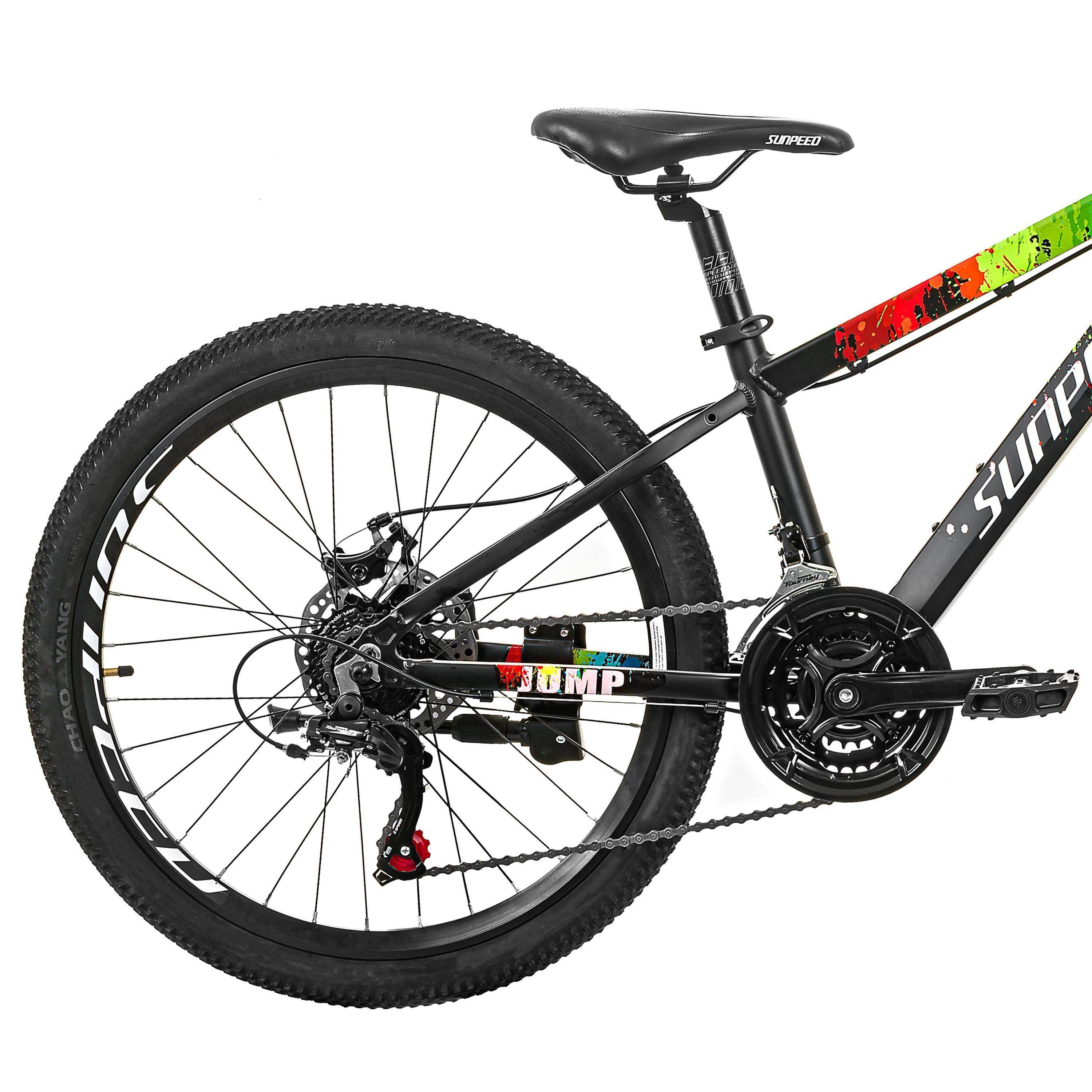 Bicicleta Sunpeed Jump Aro 24 Negra-3