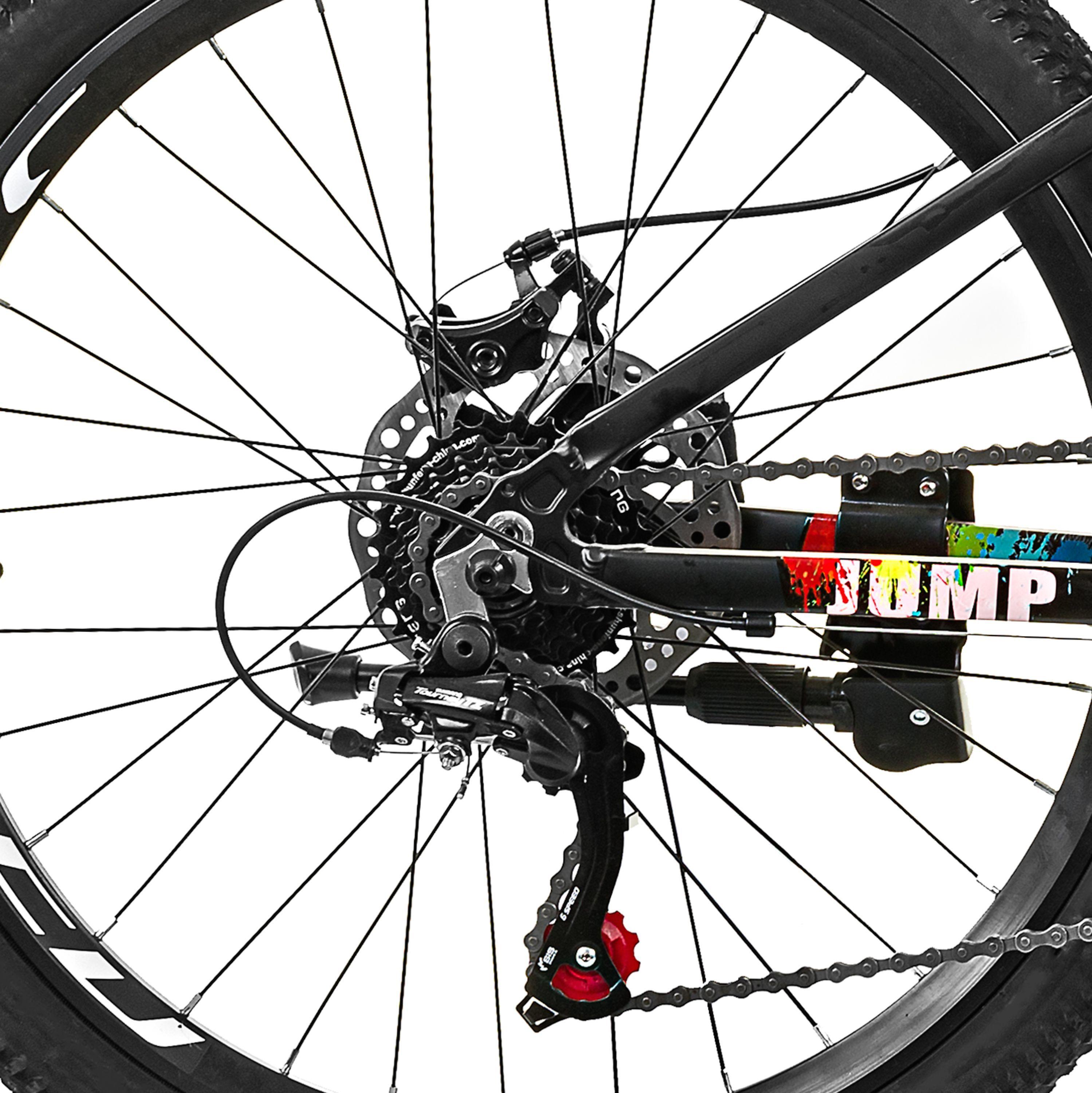 Bicicleta Sunpeed Jump Aro 24 Negra-4