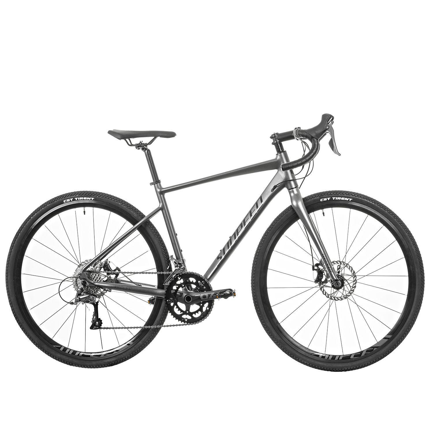 Bicicleta Gravel Sunpeed Kepler Claris Gris-0