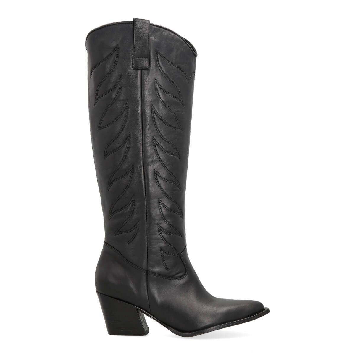 Bota Texana Natacha Jett Negro-0