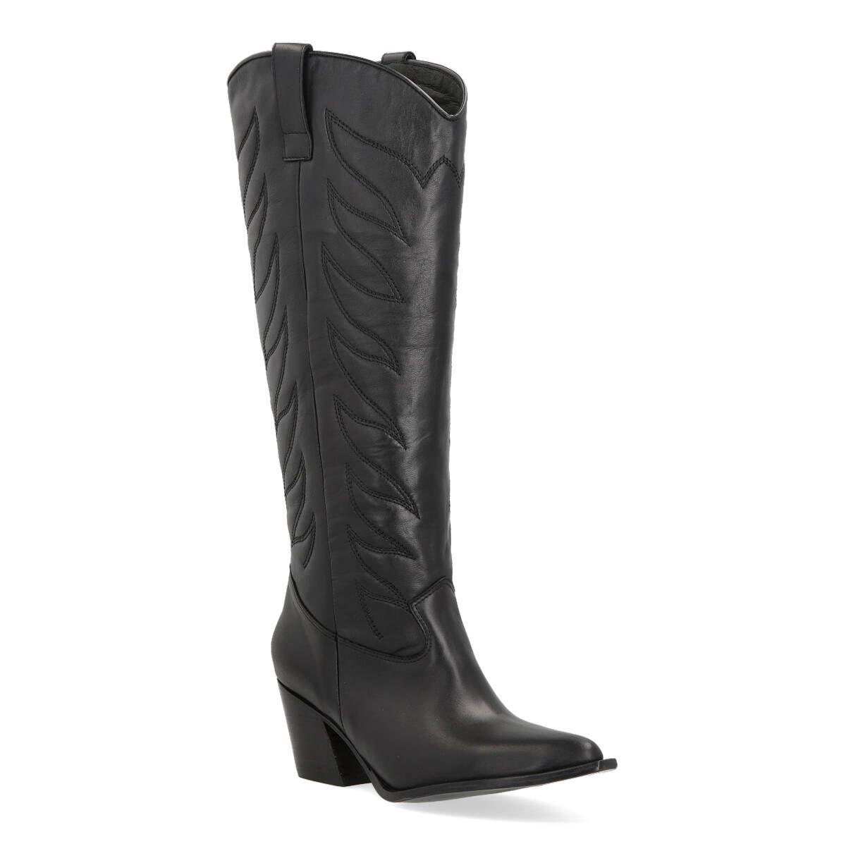 Bota Texana Natacha Jett Negro-4