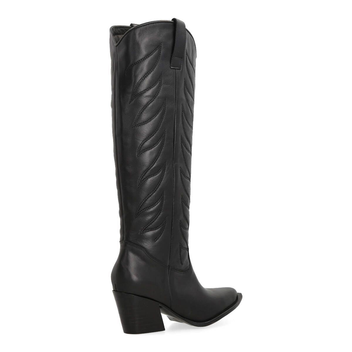 Bota Texana Natacha Jett Negro-3