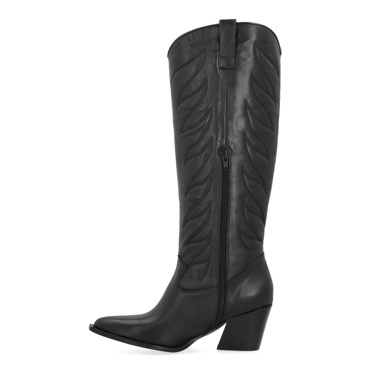 Bota Texana Natacha Jett Negro-1