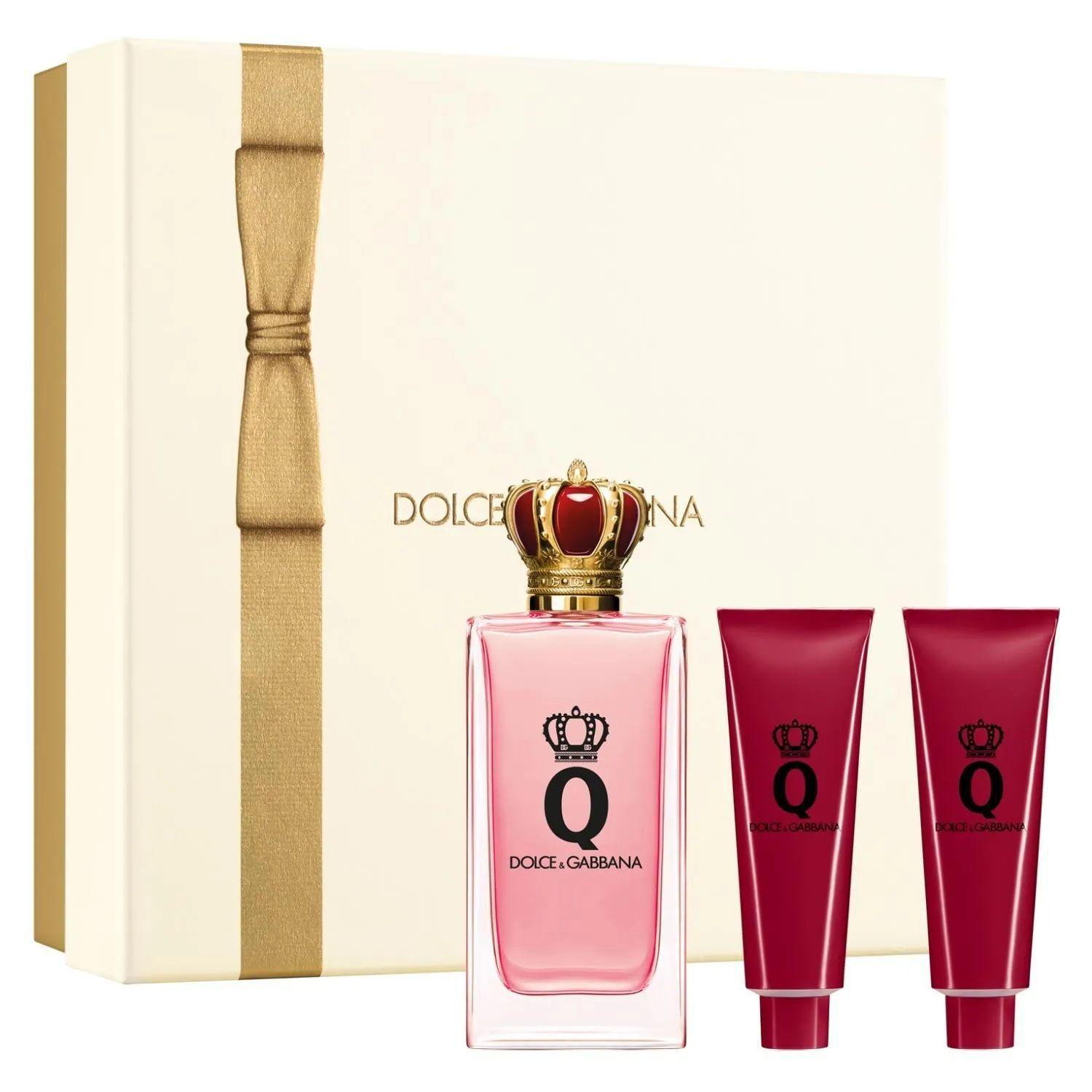 Dolce Gabbana Q 100 ml EDP Gel Ducha Body Lotion Set-0