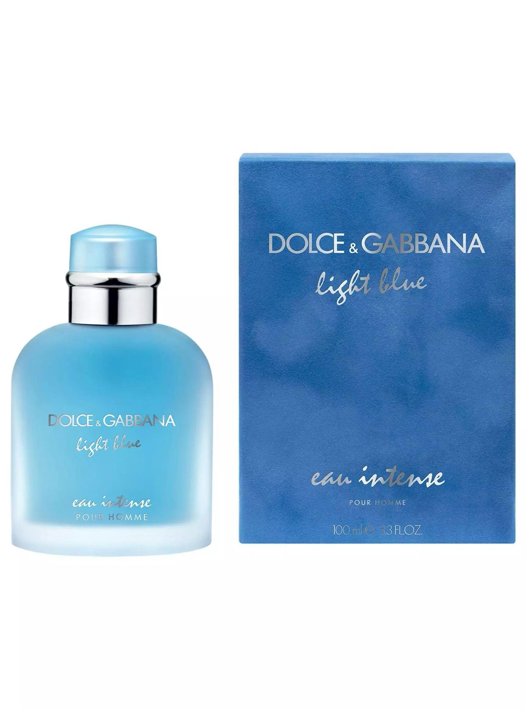 Perfume Light Blue Intense Pour Homme 100 Ml Edp Intense Dolce Gabbana -0