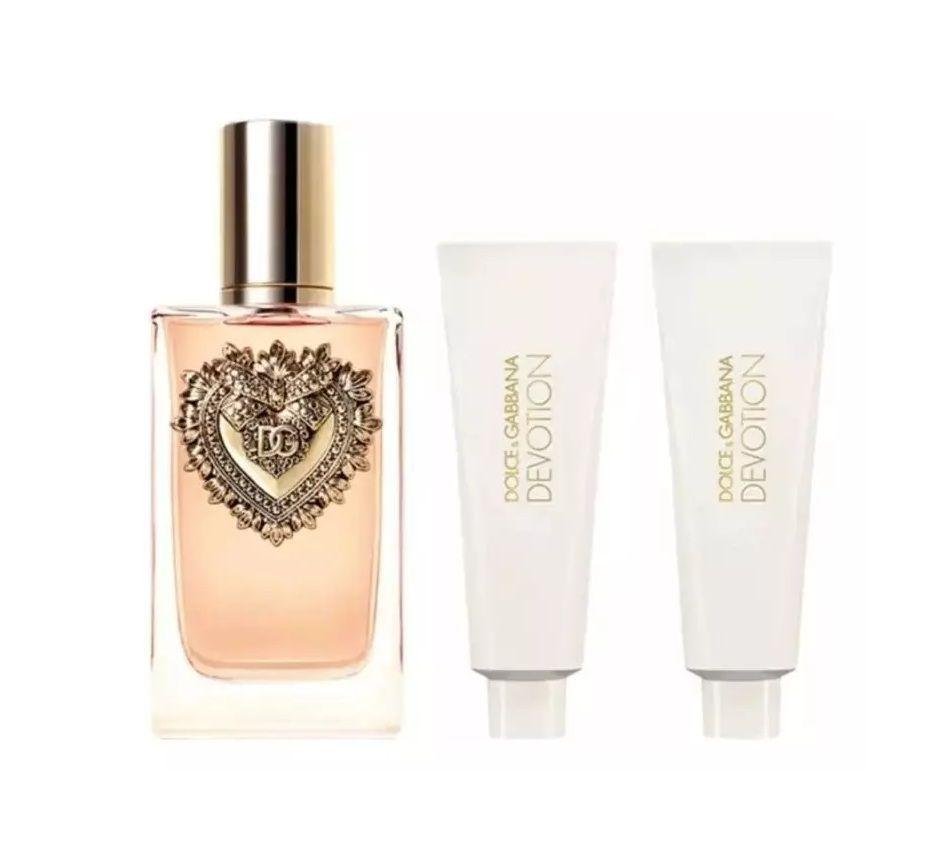 Set Perfume Devotion Mujer EDP 100 ml 50 ml body lotion 50 ml gel ducha-0
