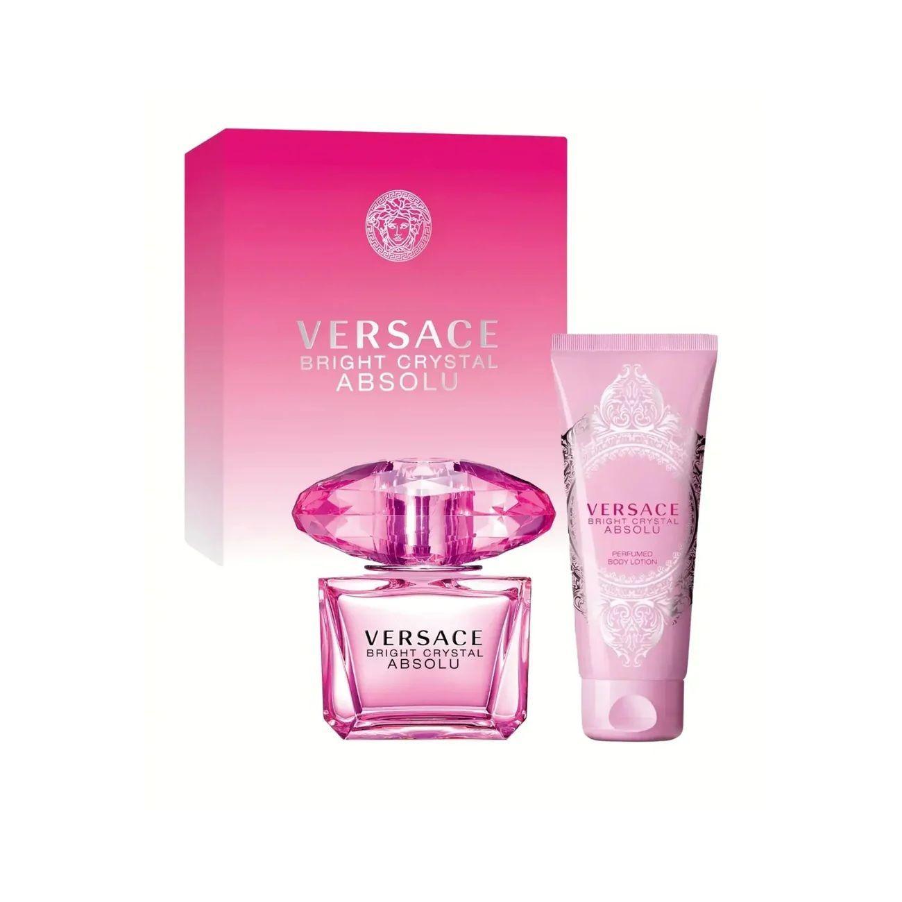 Versace Bright Crystal Absolu 90 Ml Edp + Body Lotion 100 ml Set -0